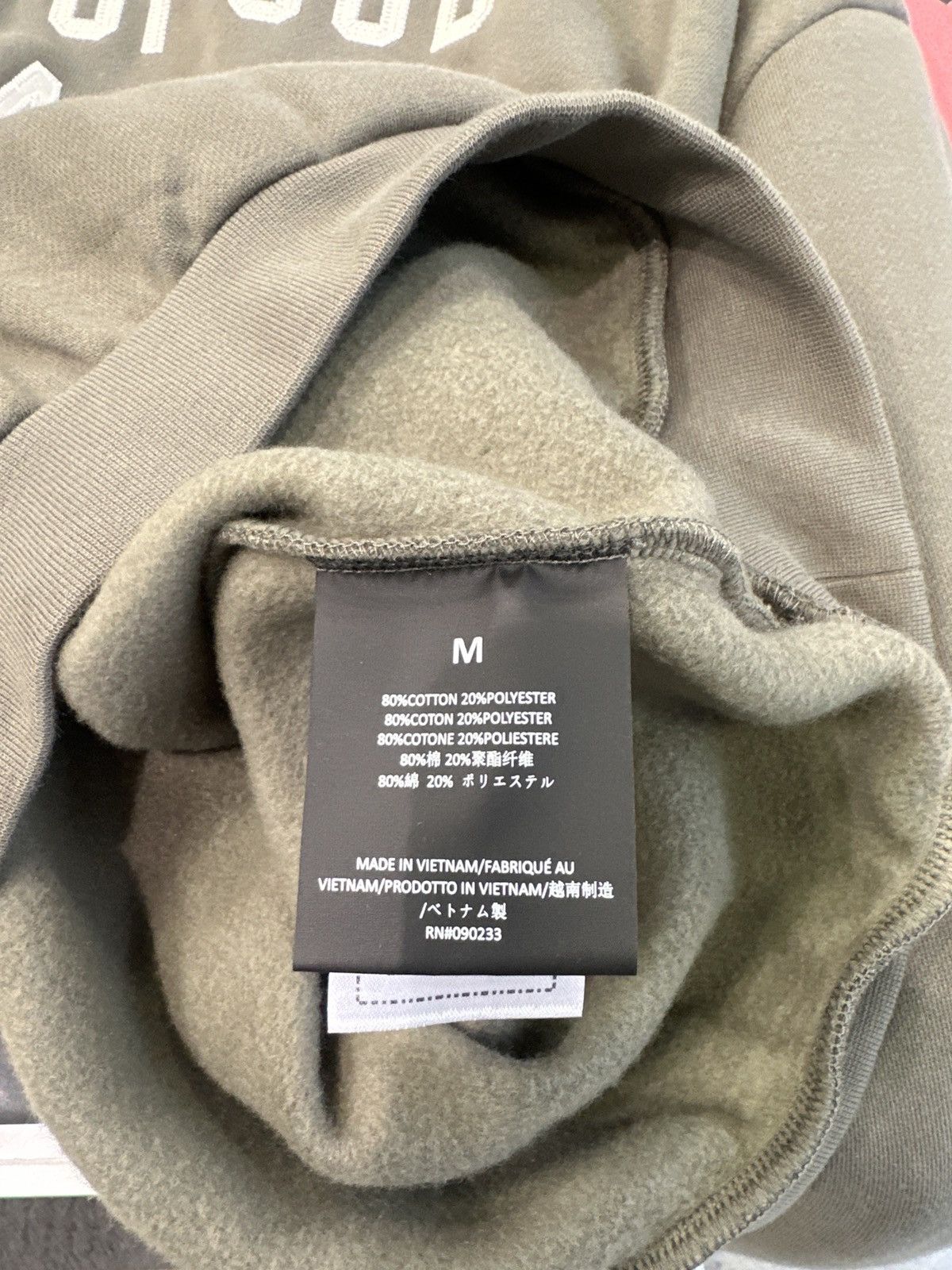 Essentials ESSENTIALS - 90's Fit Fleece Hoodie Moss Size US M / EU 48-50 / 2 - 5 Thumbnail