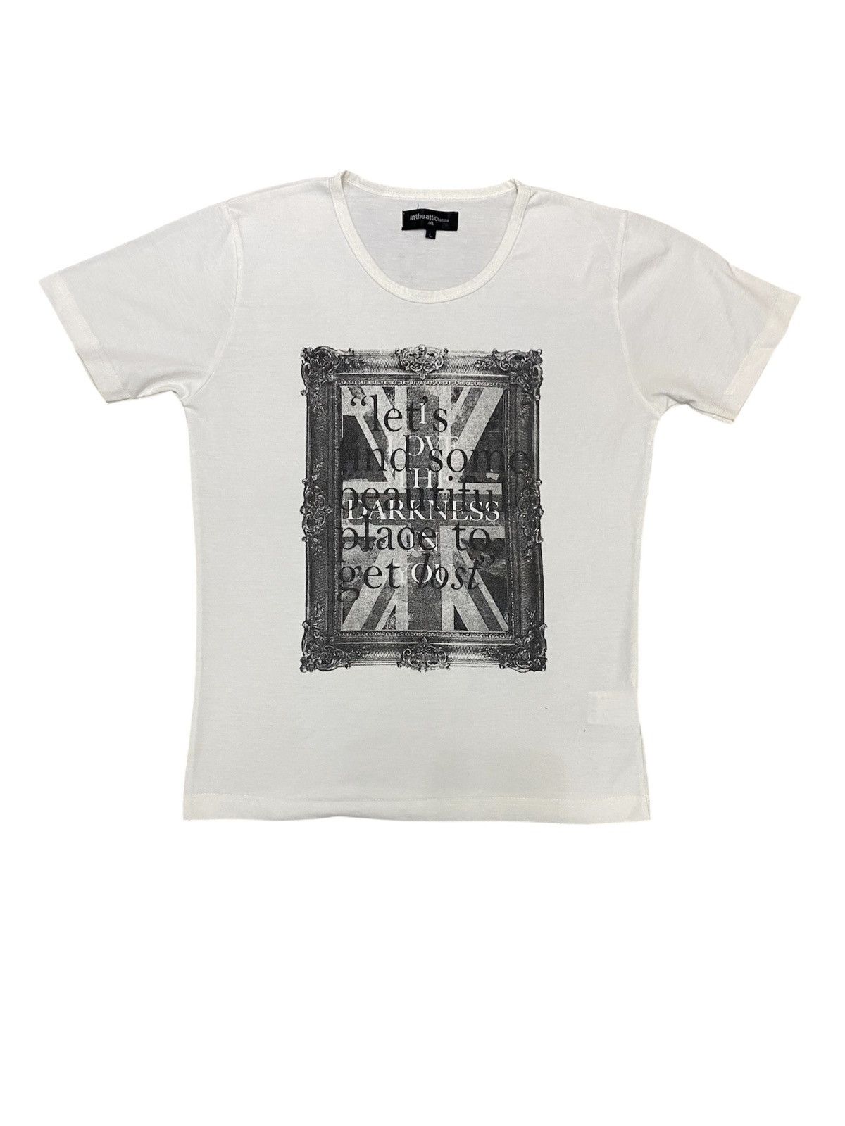 In The Attic 2000s Punk UK poem Vkei tee Size US S / EU 44-46 / 1 - 1 Thumbnail