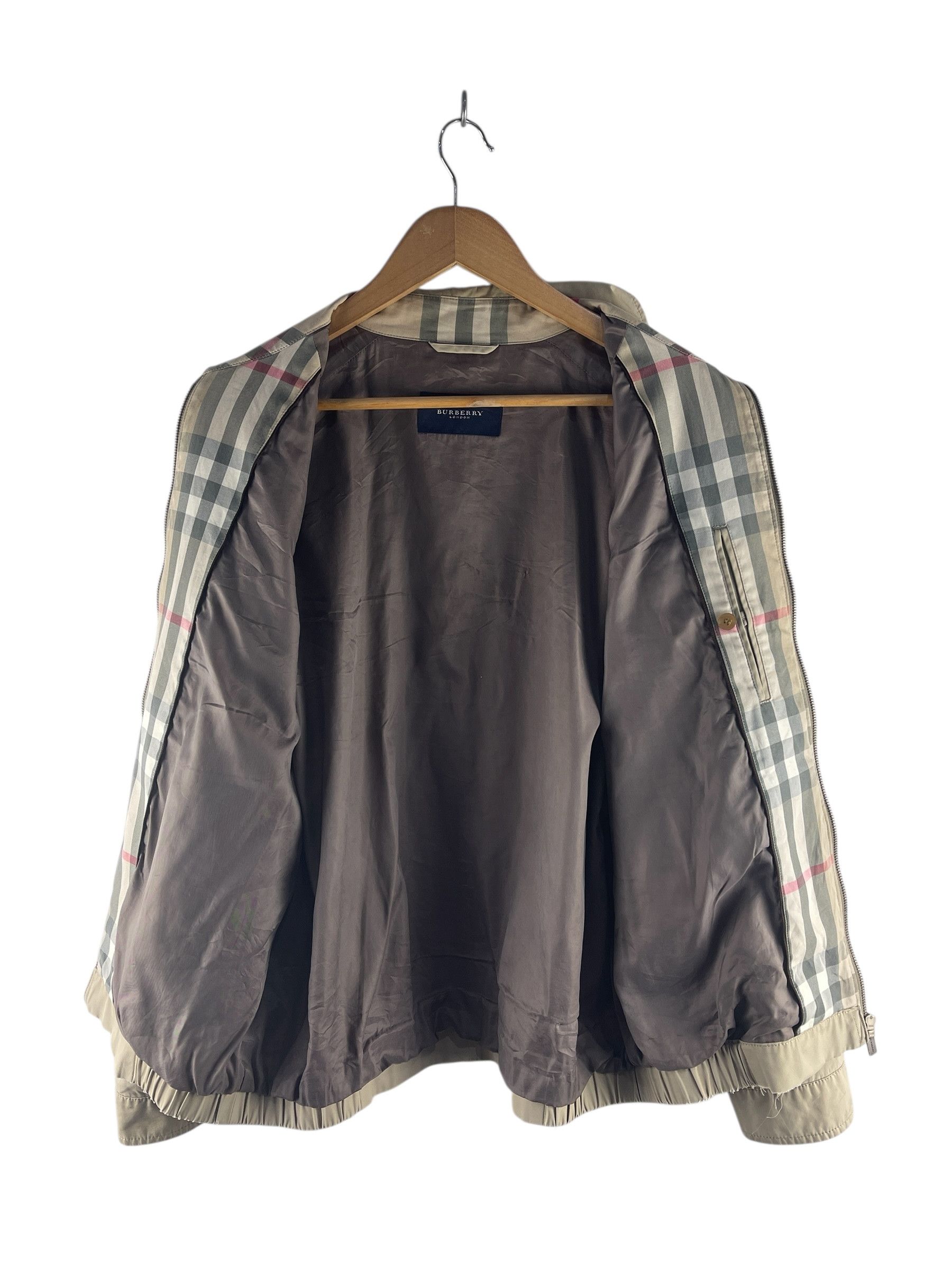 Burberry Vintage Burberry London Nova Check Work Jacket Size US L / EU 52-54 / 3 - 3 Thumbnail