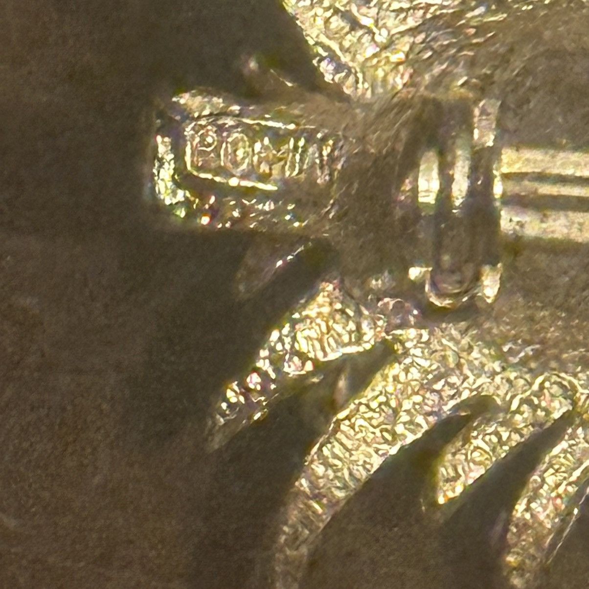 Vintage Vintage Roma gold tone Christmas tree brooch Size ONE SIZE - 5 Thumbnail