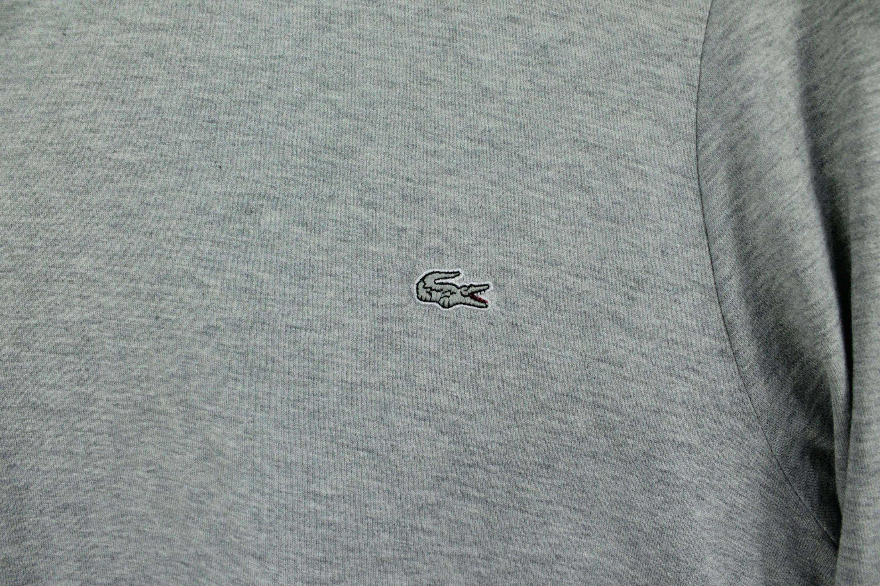 Lacoste Lacoste Regular Fit Gray Cotton Turtleneck Shirt Size US M / EU 48-50 / 2 - 5 Thumbnail