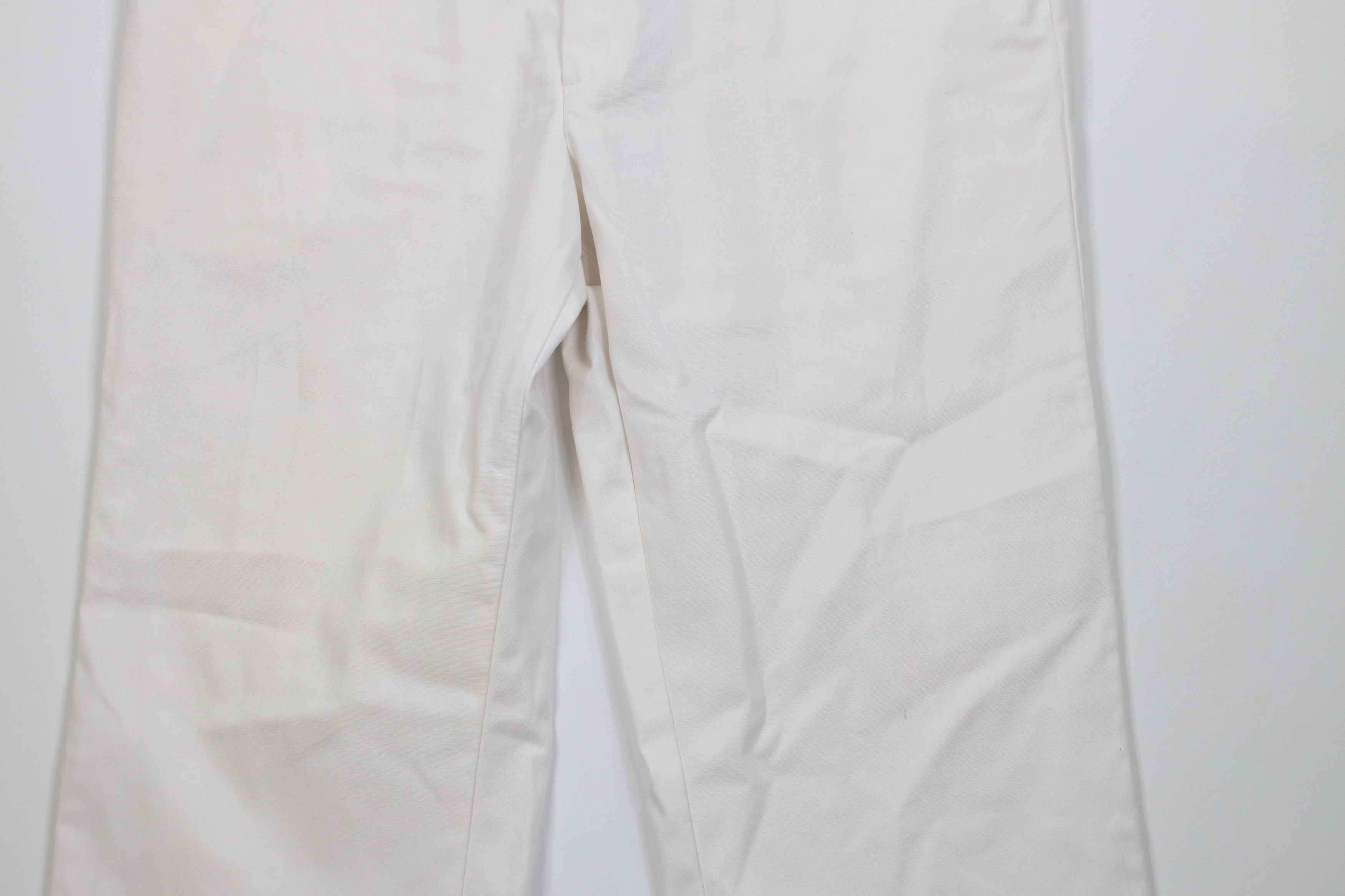 Vintage Vintage 90s Streetwear Wide Leg Chino Pants Trousers White Size US 38 / EU 54 - 3 Thumbnail