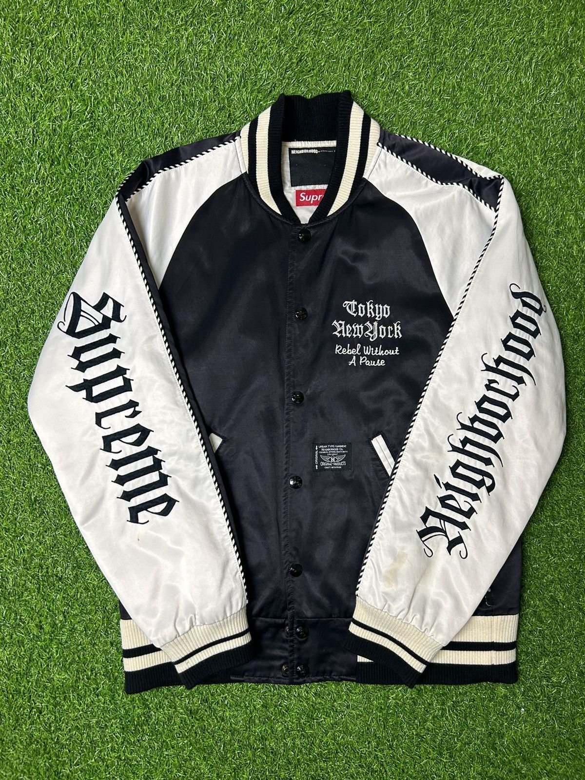 SUPREME×NEIGHBORHOOD Baseball Jacket - スカジャン