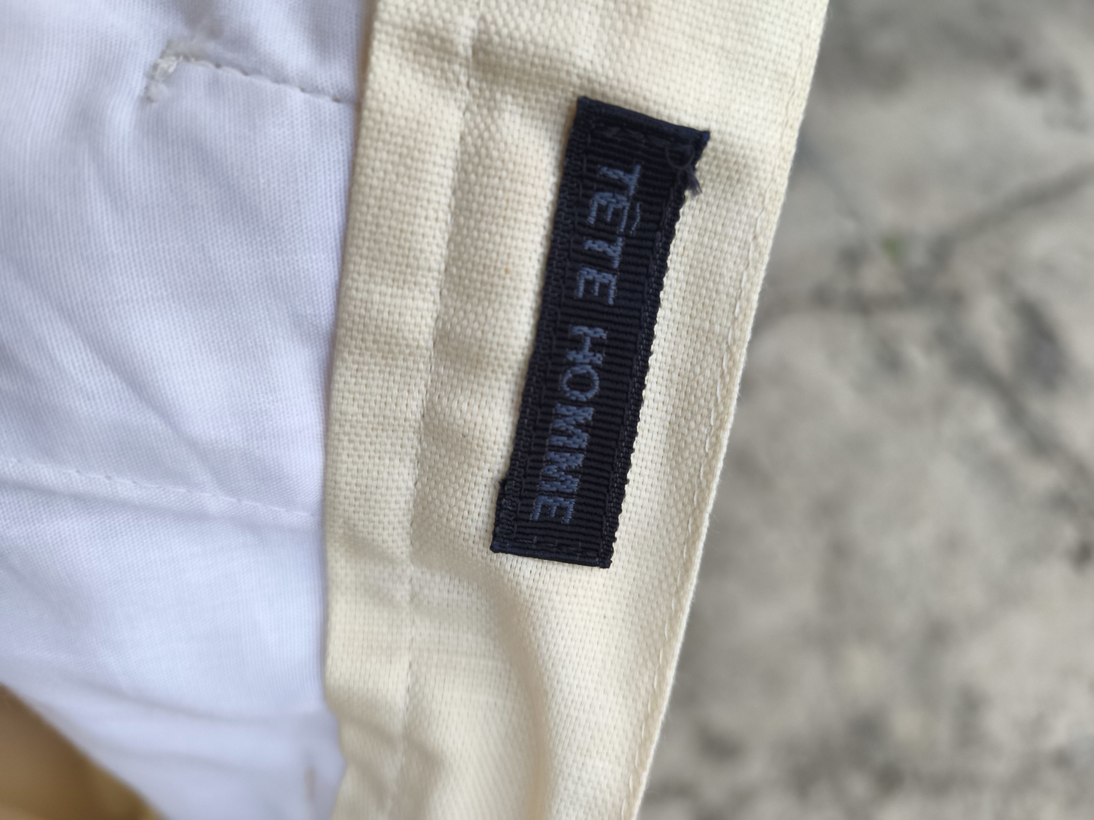 Tete Homme 🔥 Vintage TETE Homme Linen Pants by Issey Miyake Baggy Size US 33 - 8 Thumbnail