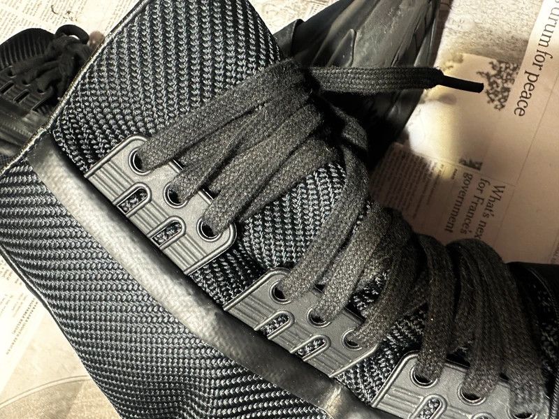 Y-3 Y-3 Qasa High top Boot triple black Size US 8.5 / EU 41-42 - 1 Thumbnail