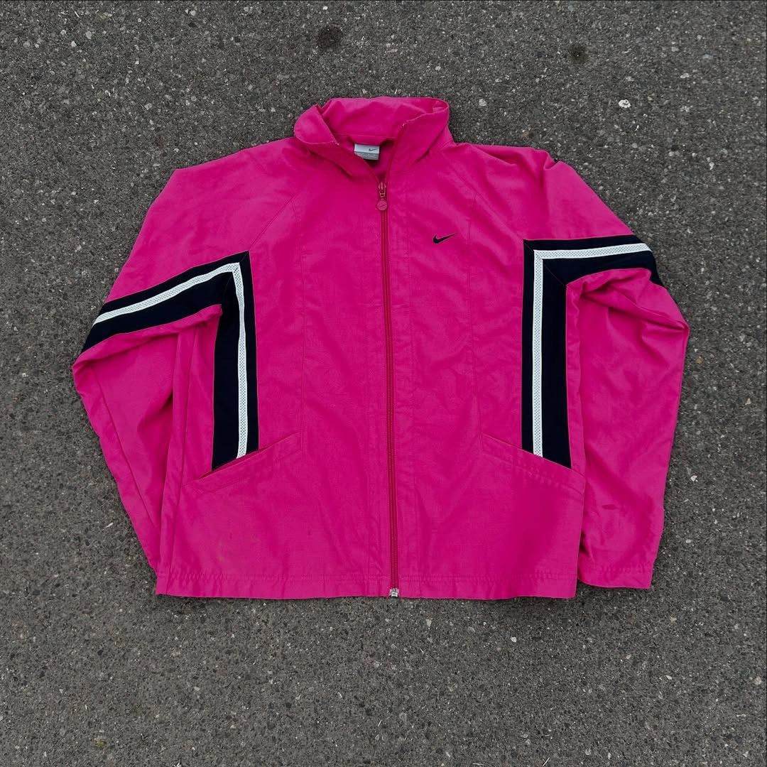 Nike × Vintage Nike 00s Windbreaker 🌸 – Vintage Y2K Aesthetic Size M / US 6-8 / IT 42-44 - 1 Thumbnail