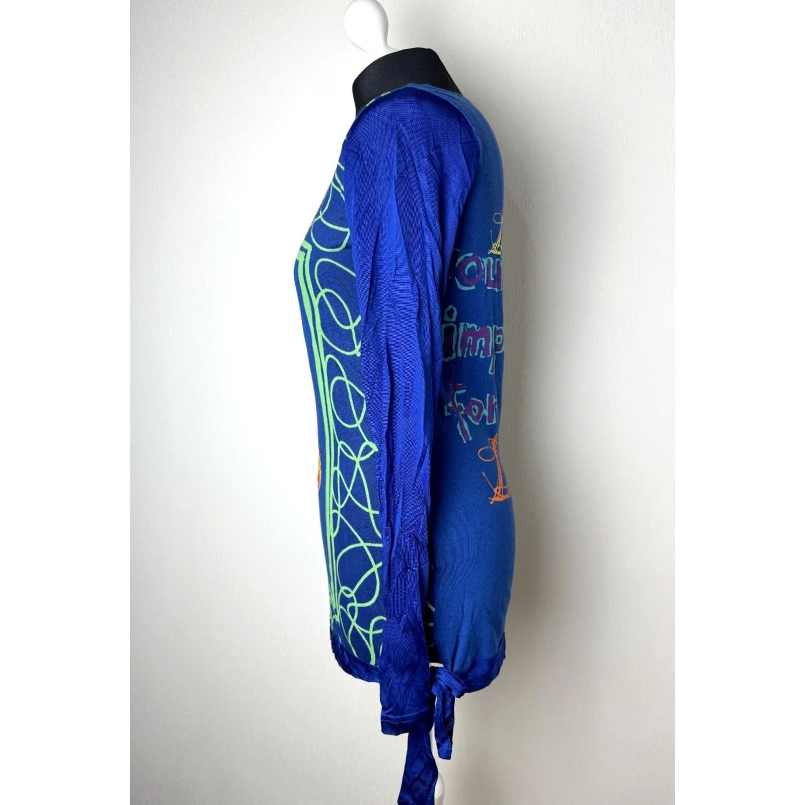 Desigual Desigual womens shirt tunic Blue Size L Size L / US 10 / IT 46 - 5 Thumbnail