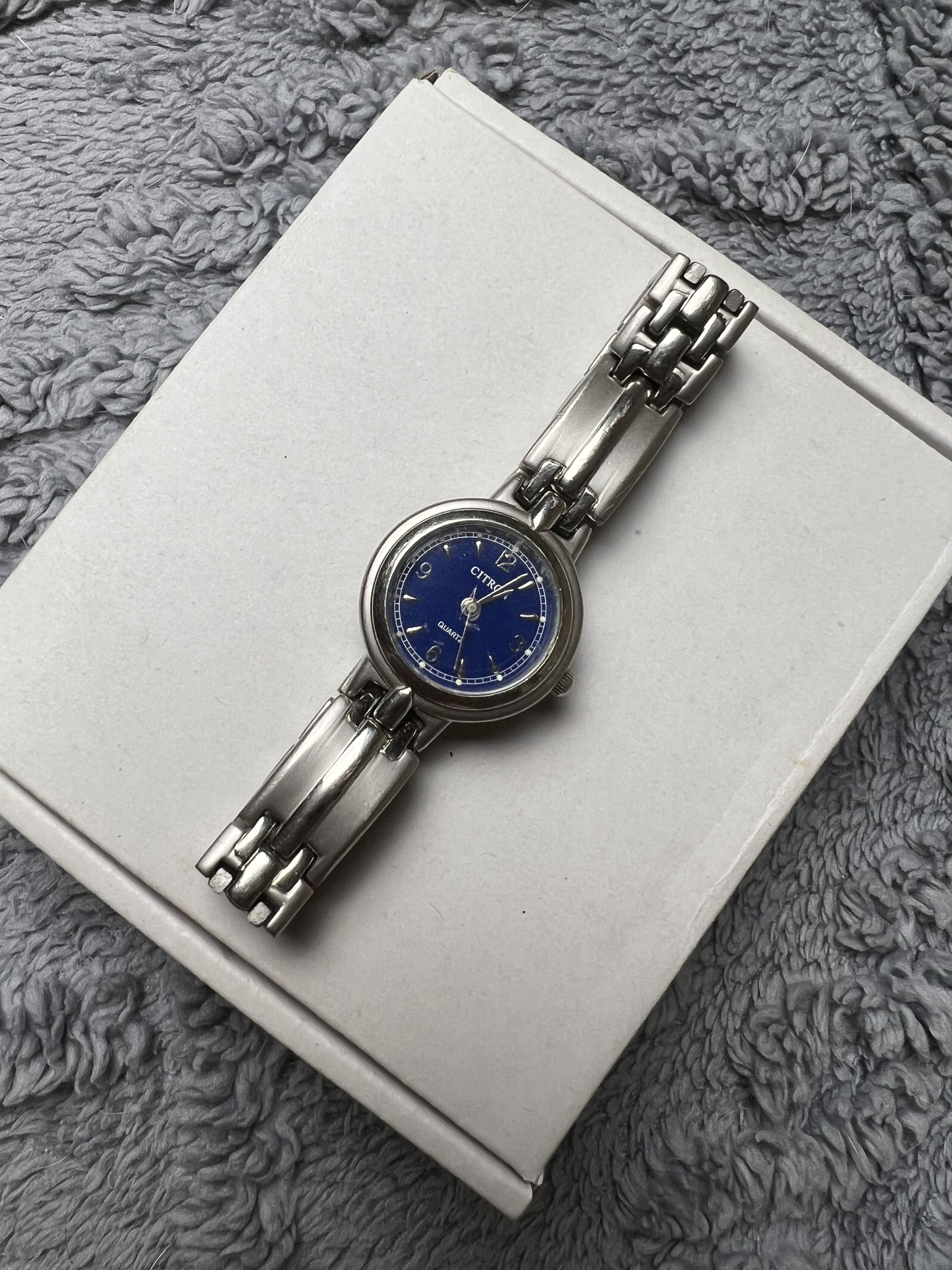 Vintage Futuristic Minimalistic Citron Japanese Style Bracelet Watch Size ONE SIZE - 6 Thumbnail