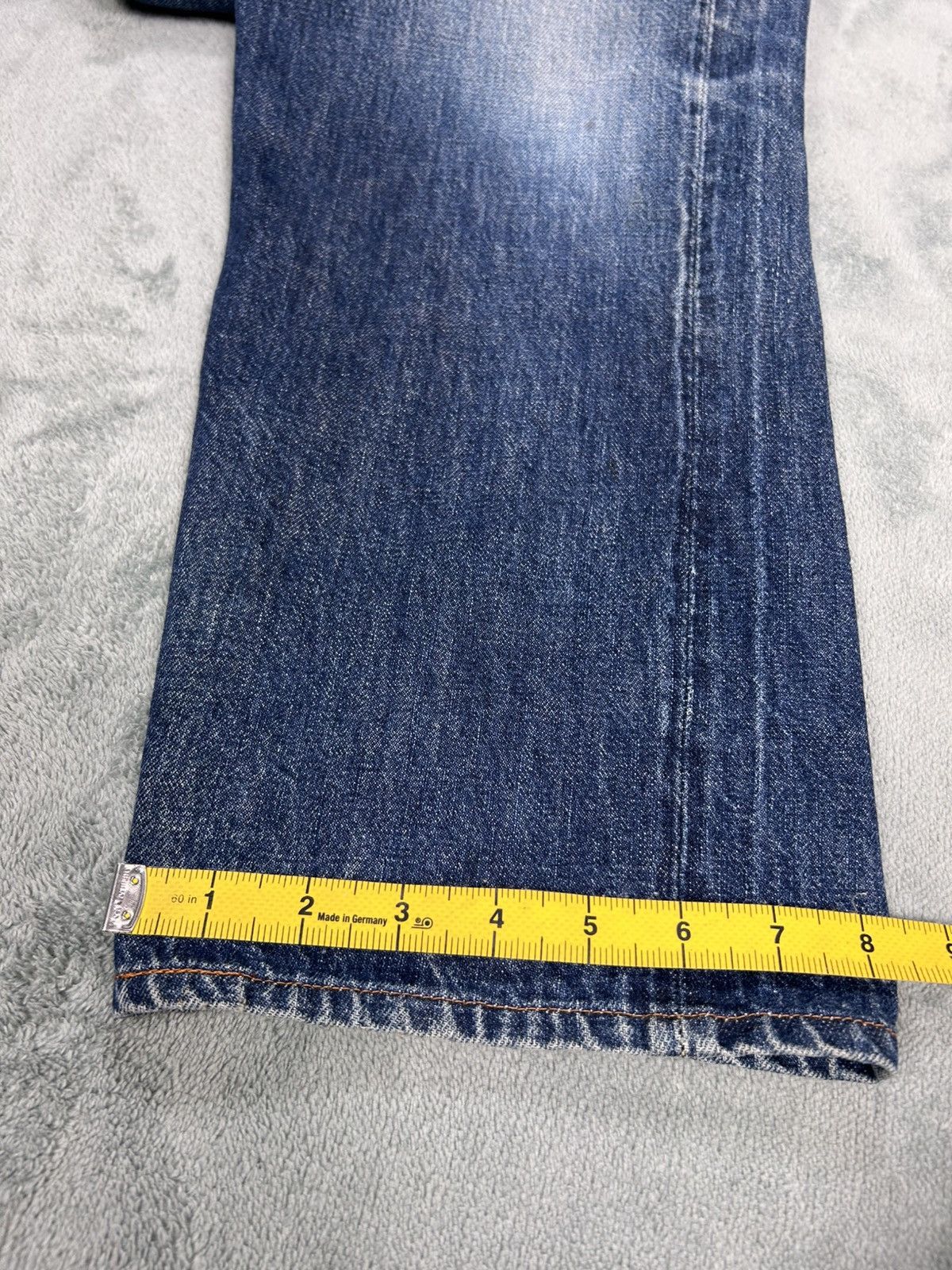 Sugar Cane Vintage Fortune & Co 80’s Hidden Rivet Washed Denim Size US 30 / EU 46 - 17 Thumbnail
