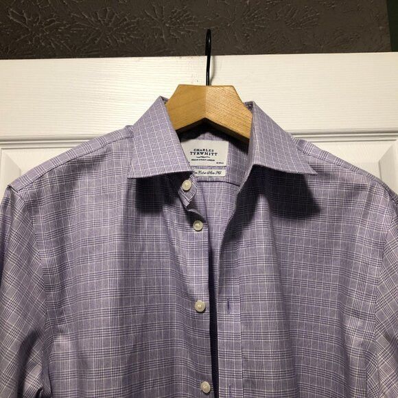 Charles Tyrwhitt Charles Tyrwhitt men's cotton dress shirt size: 16.5-33 Size US L / EU 52-54 / 3 - 3 Thumbnail