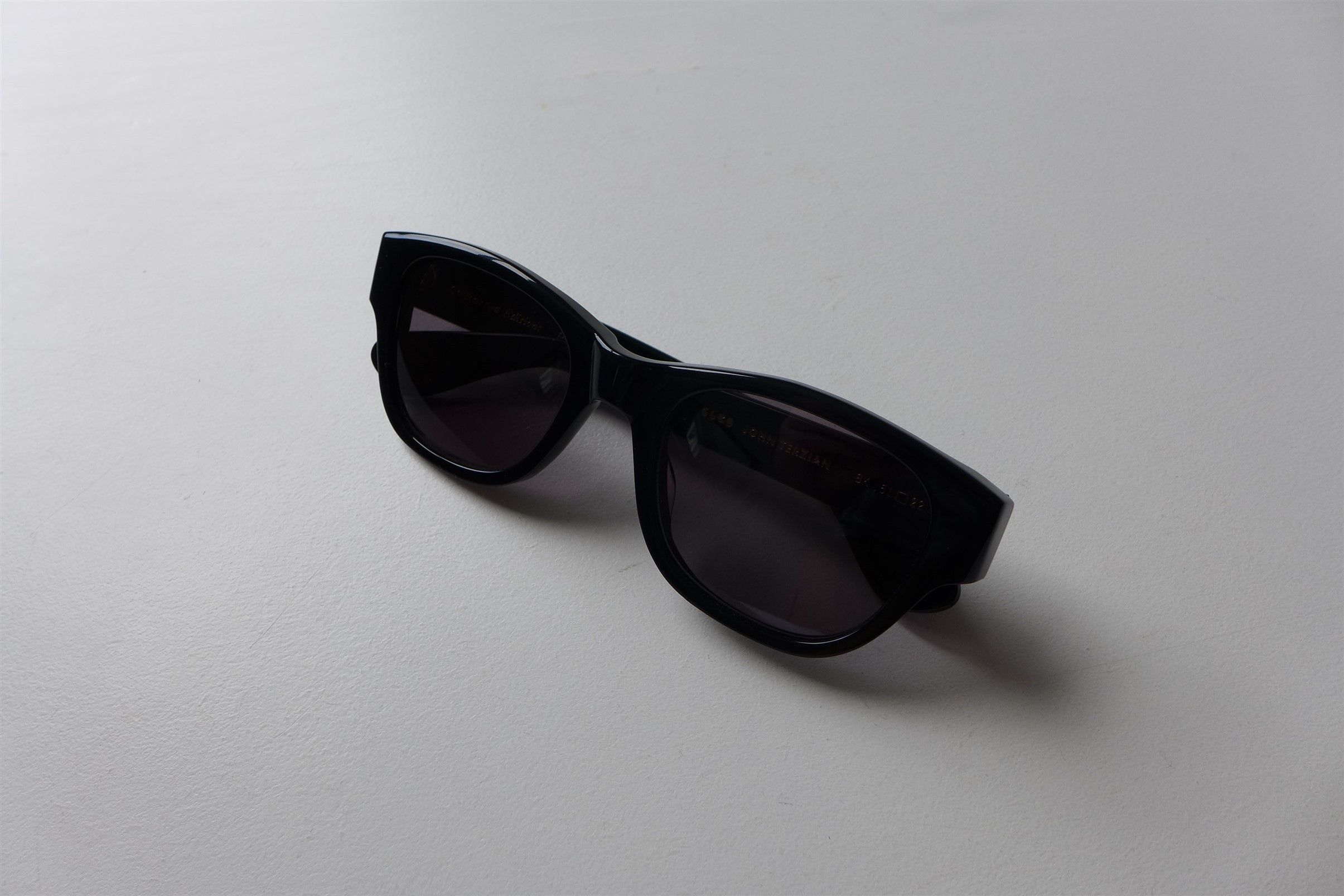 Garrett Leight GLCO x John Terzian Sunglasses -- Black Acetate Size ONE SIZE - 5 Thumbnail