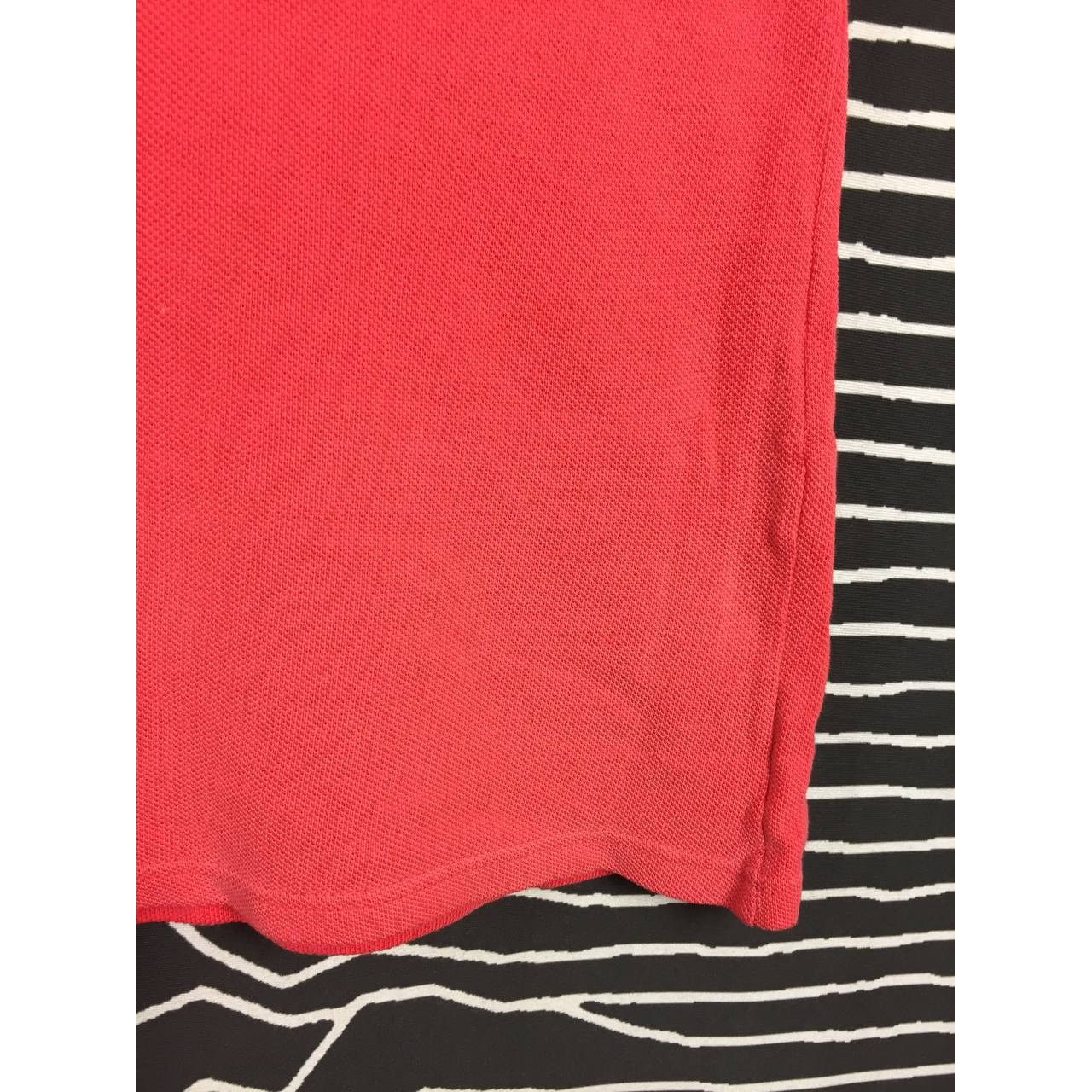 Fred Perry × Vintage Vtg Fred Perry Coral Red Cotton Pique Casual Polo Tee Size US M / EU 48-50 / 2 - 6 Thumbnail