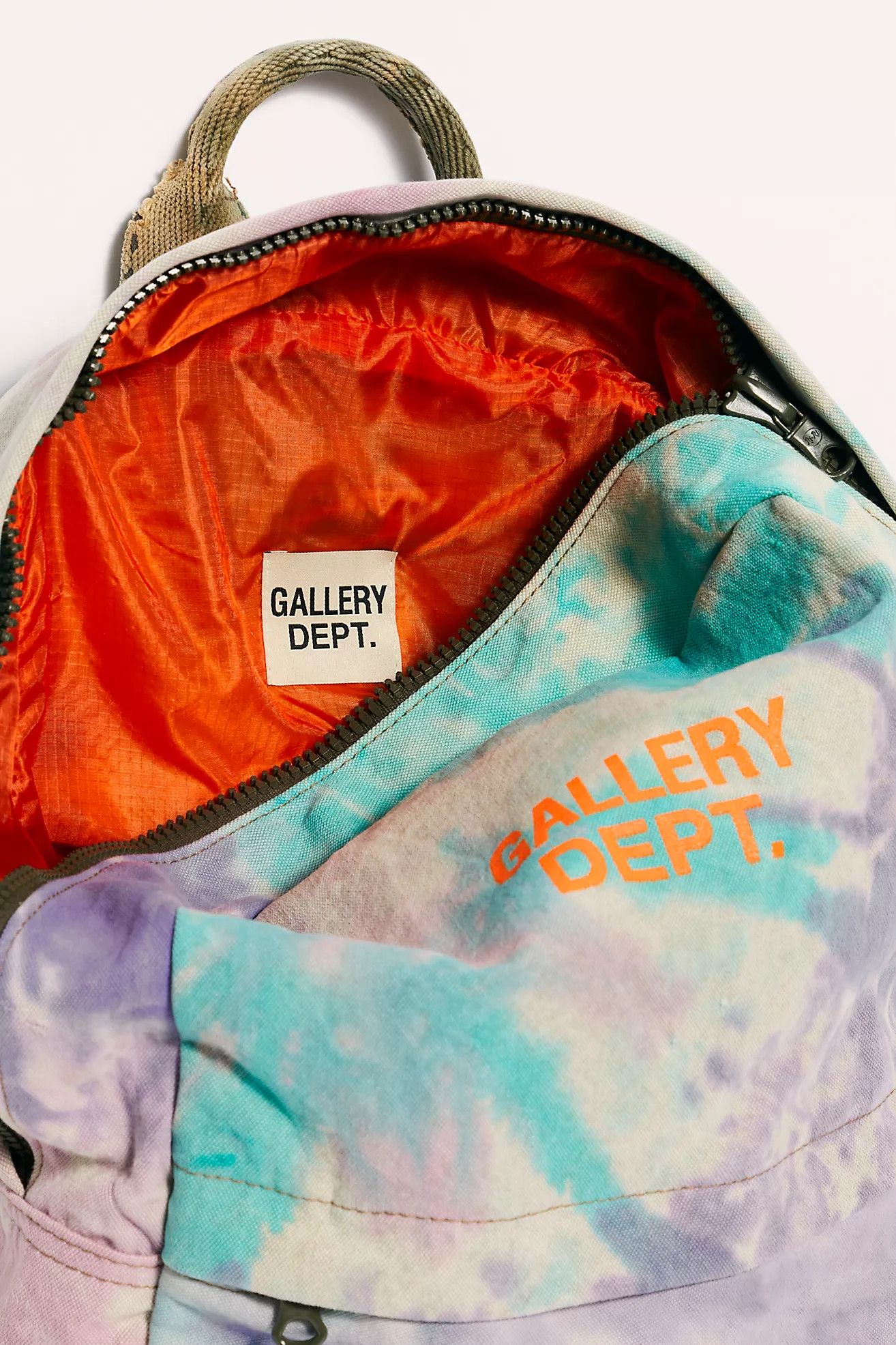 Gallery Dept. $1750 Gallery Dept. Tie-Dyed Canvas Backpack Size ONE SIZE - 2 Thumbnail