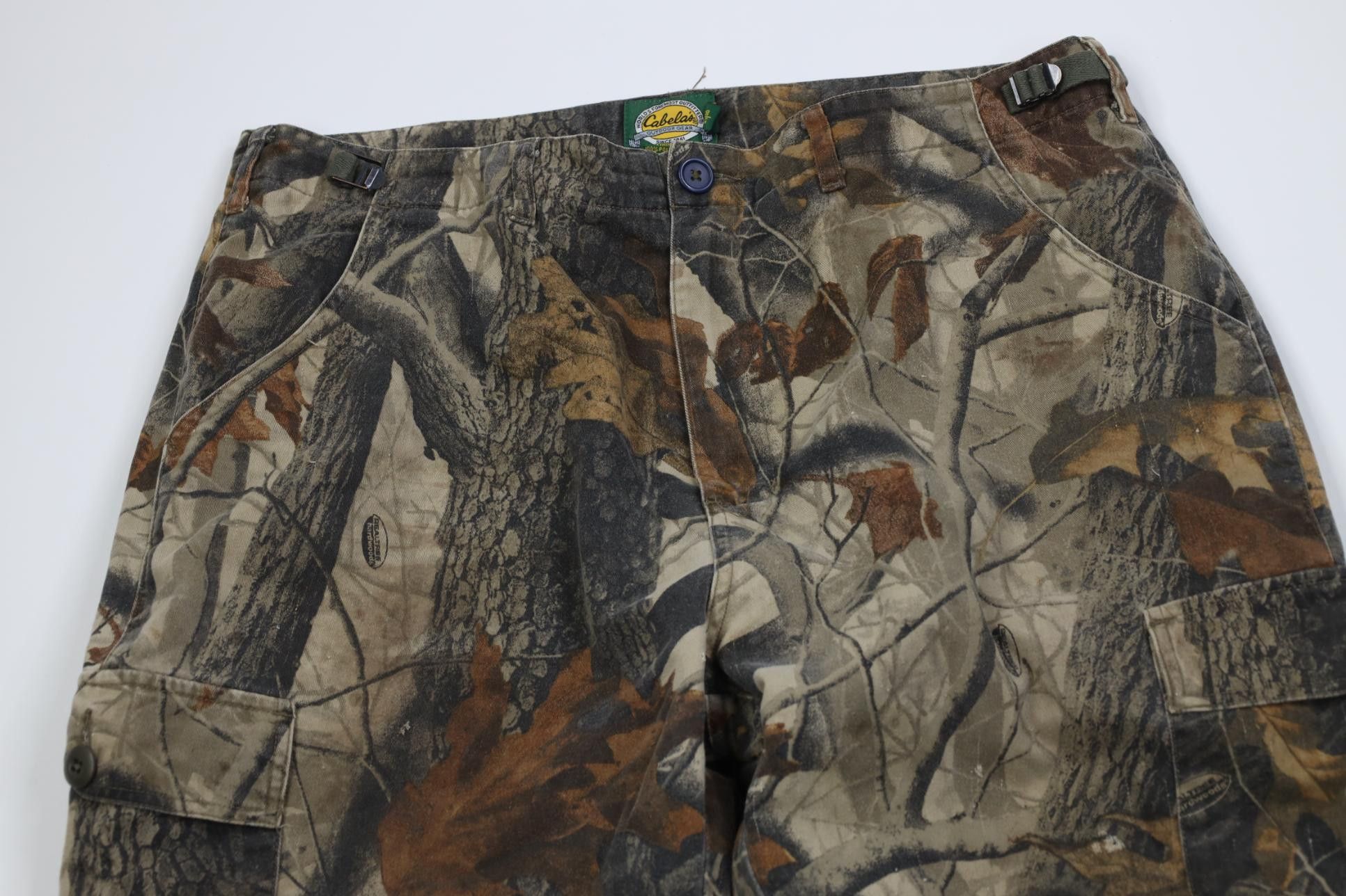 Cabelas Vintage Cabelas Camouflage Scentlok Wide Leg Cargo Pants Size US 38 / EU 54 - 2 Thumbnail
