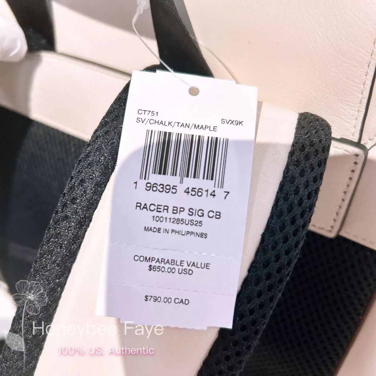 Coach Racer Backpack In Signature Colorblock CT751 Size ONE SIZE - 4 Thumbnail