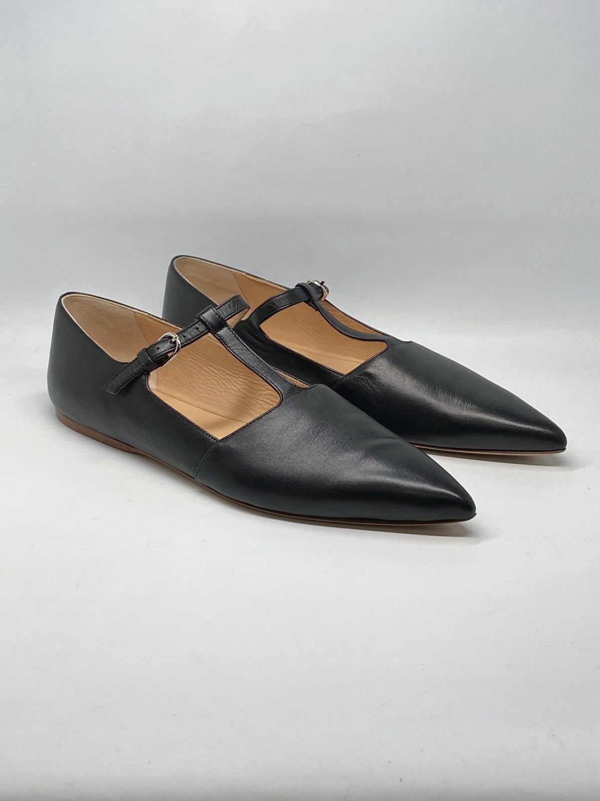 Gabriela Hearst Leather Ballerina Flats size 38