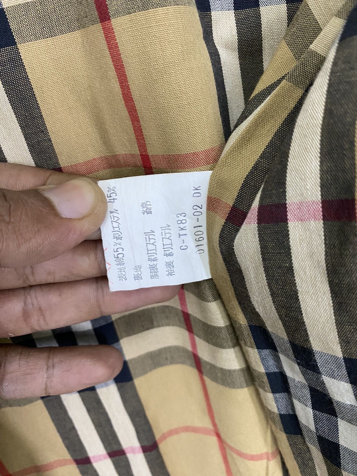 Burberry × Burberry Prorsum × Designer Vintage Burberry nova check long jacket Size US M / EU 48-50 / 2 - 10 Thumbnail