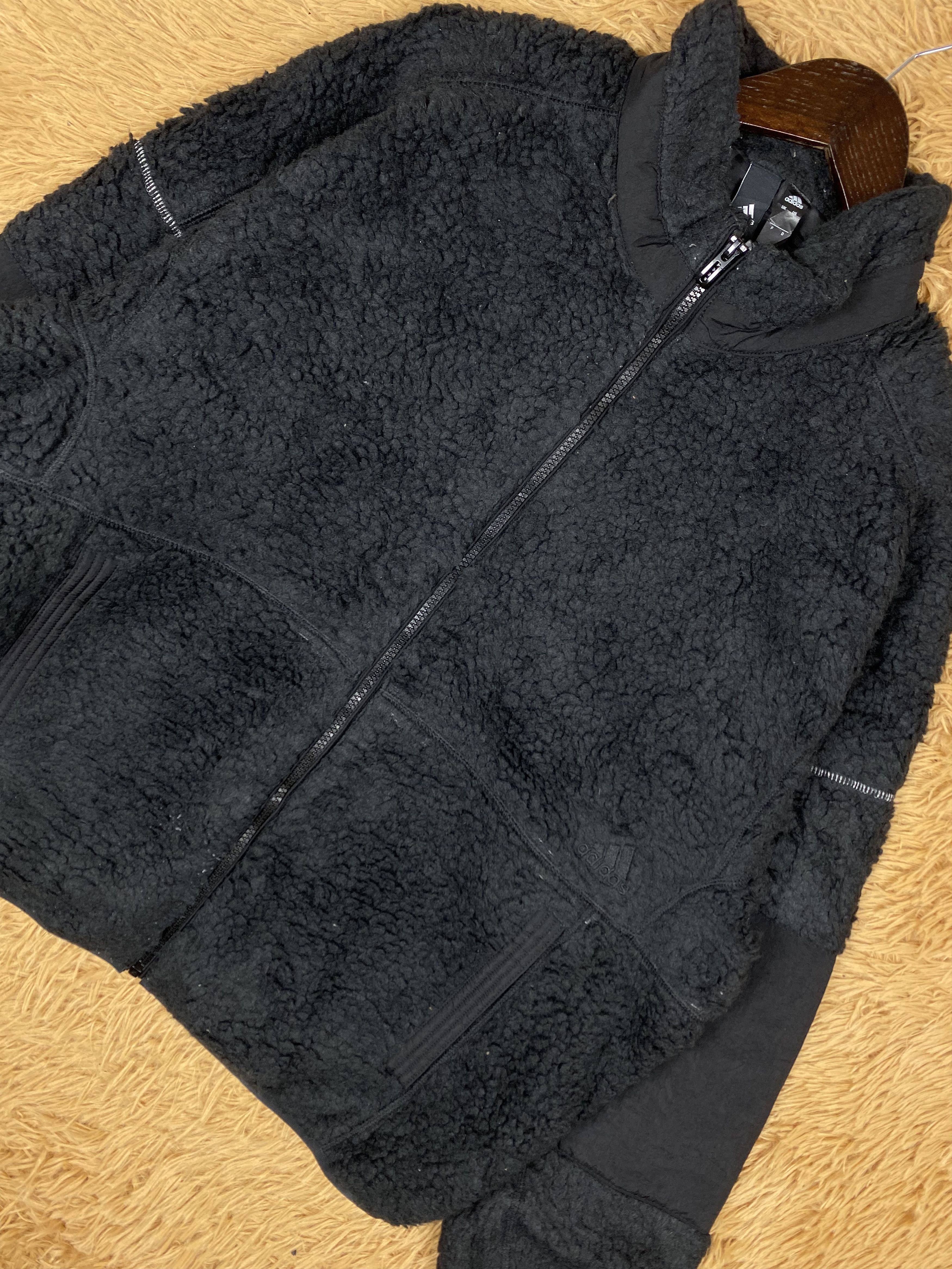 Adidas Vintage Adidas Fleece Jacket DJ0535 Size US M / EU 48-50 / 2 - 2 Thumbnail