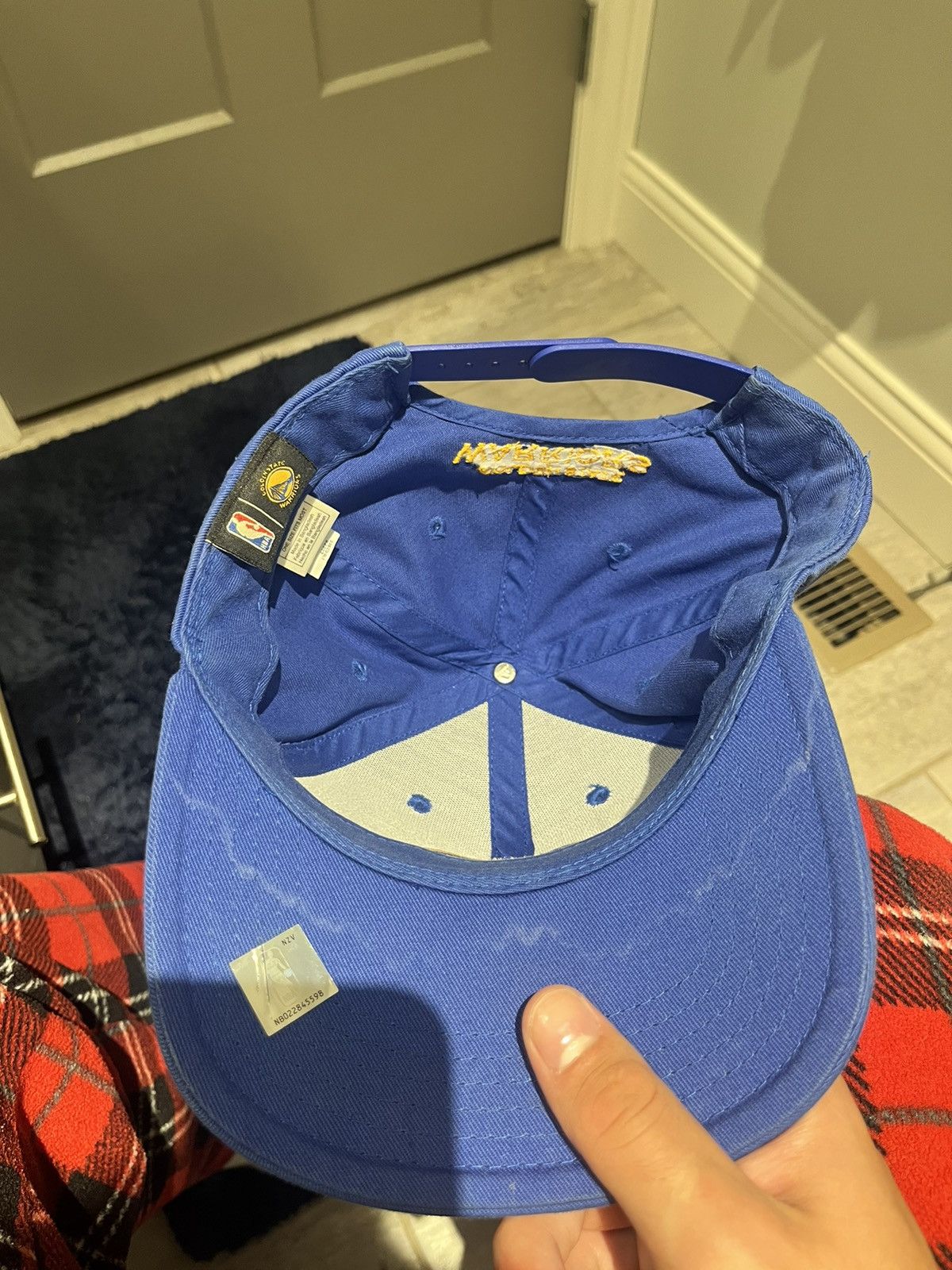 Adidas NBA Adidas Golden State Warriors Hat Size ONE SIZE - 5 Thumbnail