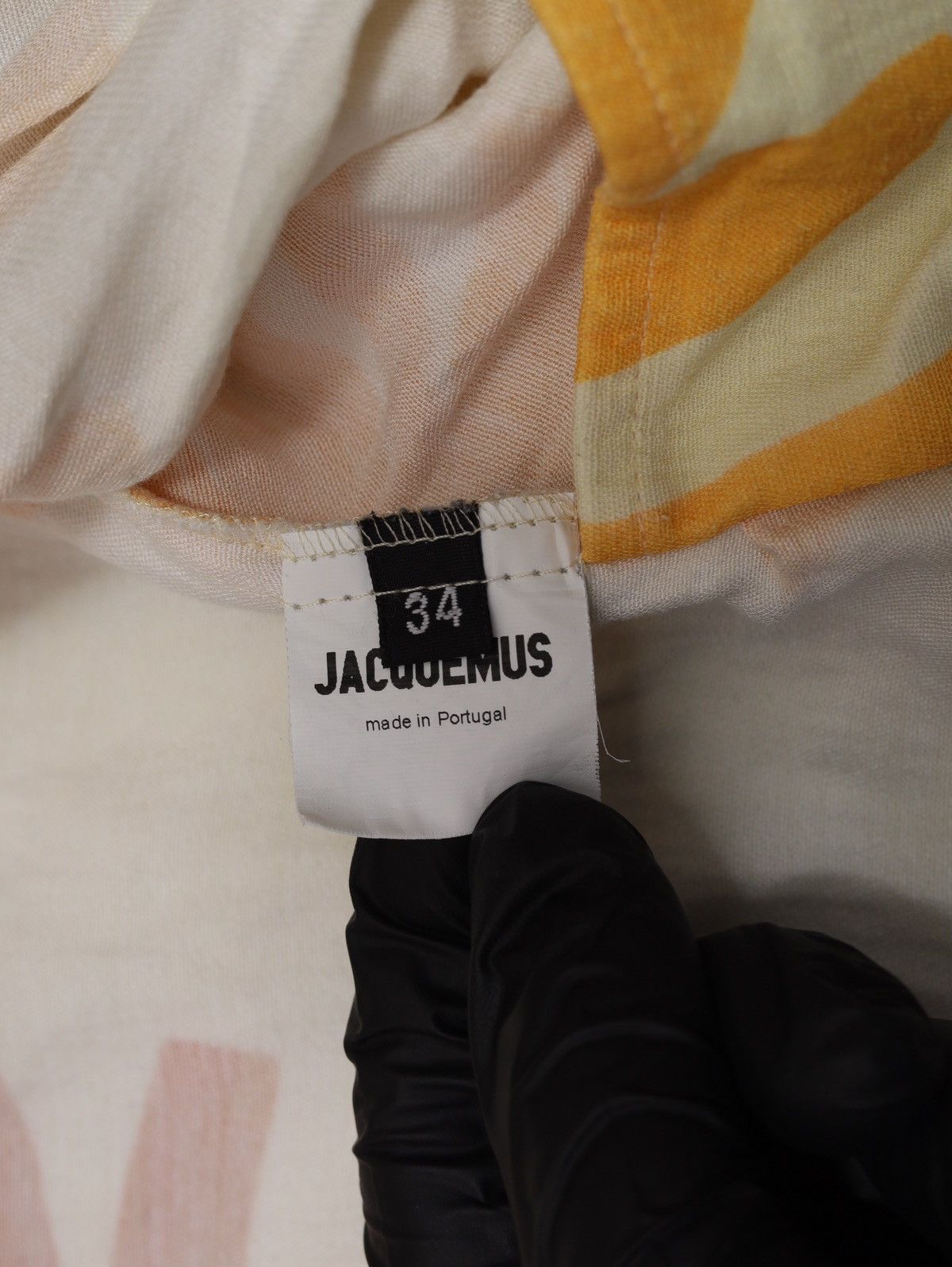 Jacquemus Jacquemus Bahia La Collectionneuse Viscose Linen Shirt Top Size XS / US 0-2 / IT 36-38 - 15 Thumbnail
