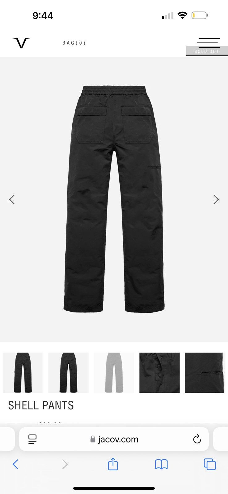 jacov Jacov Shell Pants Size US 30 / EU 46 - 3 Thumbnail