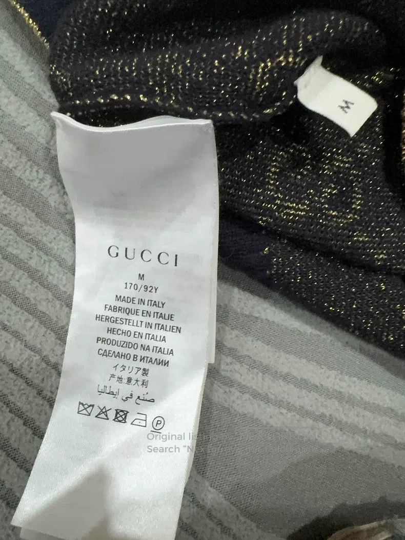 Gucci Gucci Gold thread cardigan coat Size M / US 6-8 / IT 42-44 - 4 Thumbnail