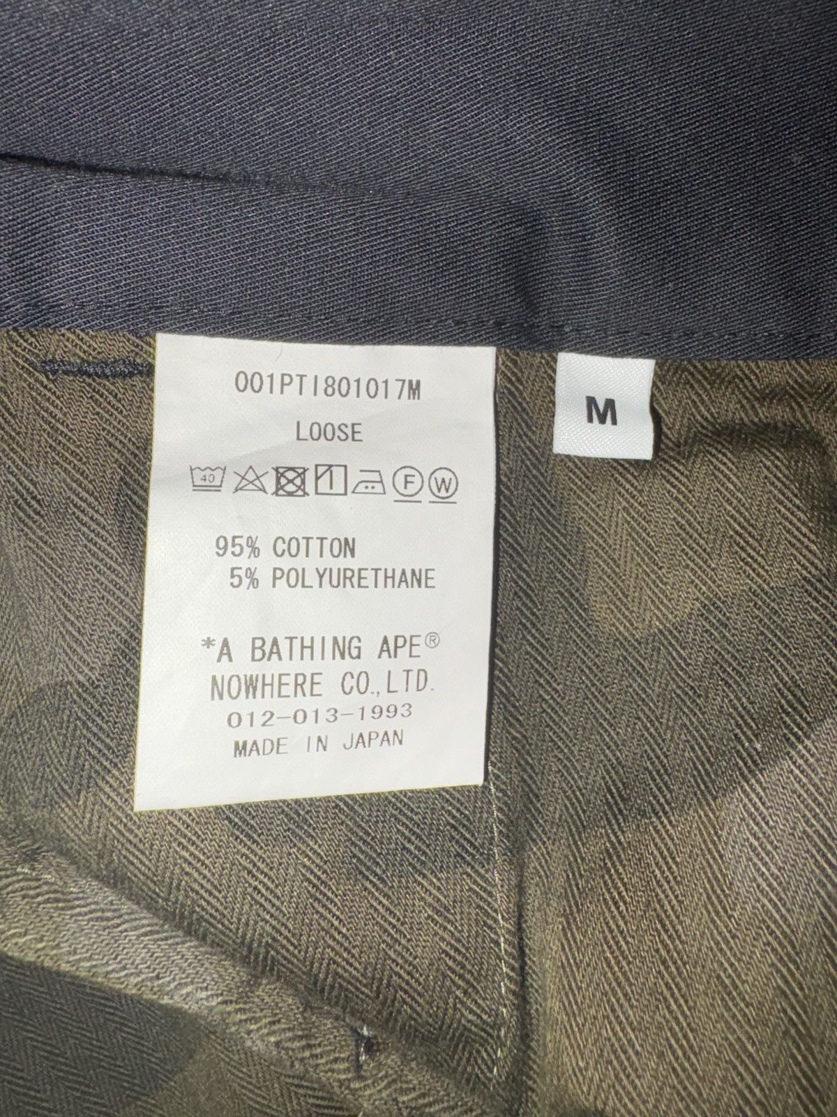 Bape Bape Tack Chino Pants Size US 30 / EU 46 - 3 Thumbnail