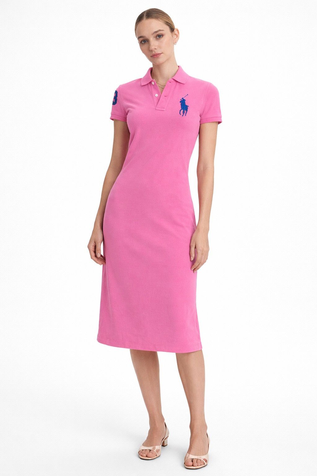 Ralph Lauren Ralph Lauren Vintage pink polo dress XS Size XS / US 0-2 / IT 36-38 - 1 Thumbnail