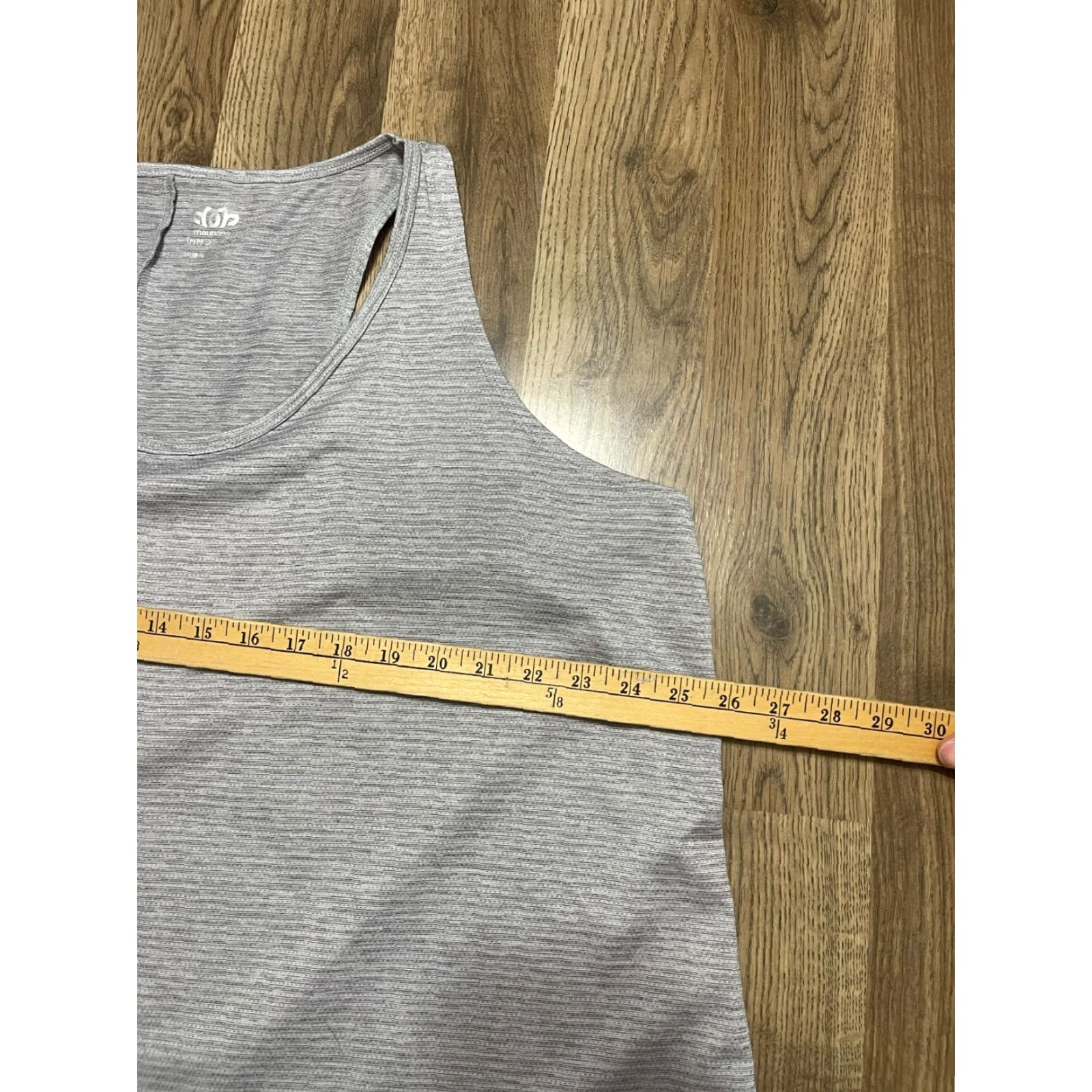 Vintage **Women's Plus 3X Gray Maurices in Motion Tank Top Sleeveless** User: **Maurices in Motion Women's Plus Size 3X Gray Tank Top Sleeveless** Size XXL / US 16-18 / IT 52-54 - 6 Thumbnail