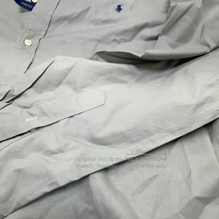 Polo Ralph Lauren Polo Ralph Lauren Gray Long Sleeve Oxford Shirt. Size US XXL / EU 58 / 5 - 8 Thumbnail