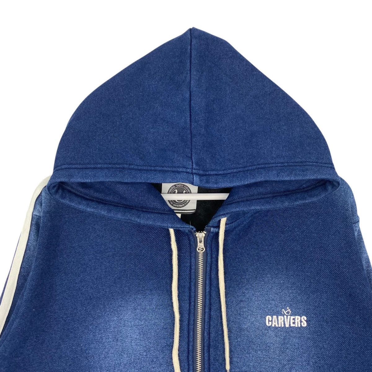 Vintage Vintage Natural Born Carvers Hoodie Sweater Navy Blue Size US L / EU 52-54 / 3 - 4 Thumbnail