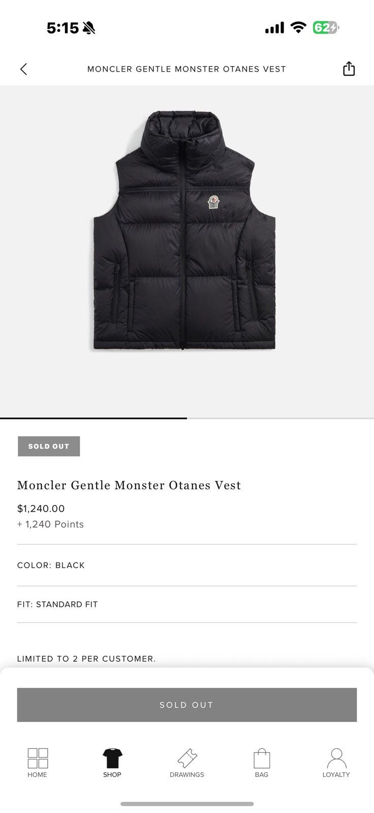 Gentle Monster × Moncler Gentle Monsters Otanes vest Size US XL / EU 56 / 4 - 14 Thumbnail