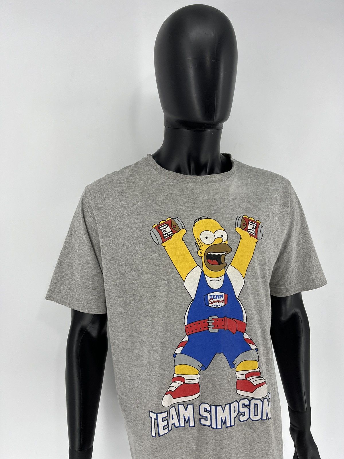 The Simpsons × Vintage Vintage Y2K Street The Simpsons Team Duff Graphic T-Shirt Size US XL / EU 56 / 4 - 3 Thumbnail