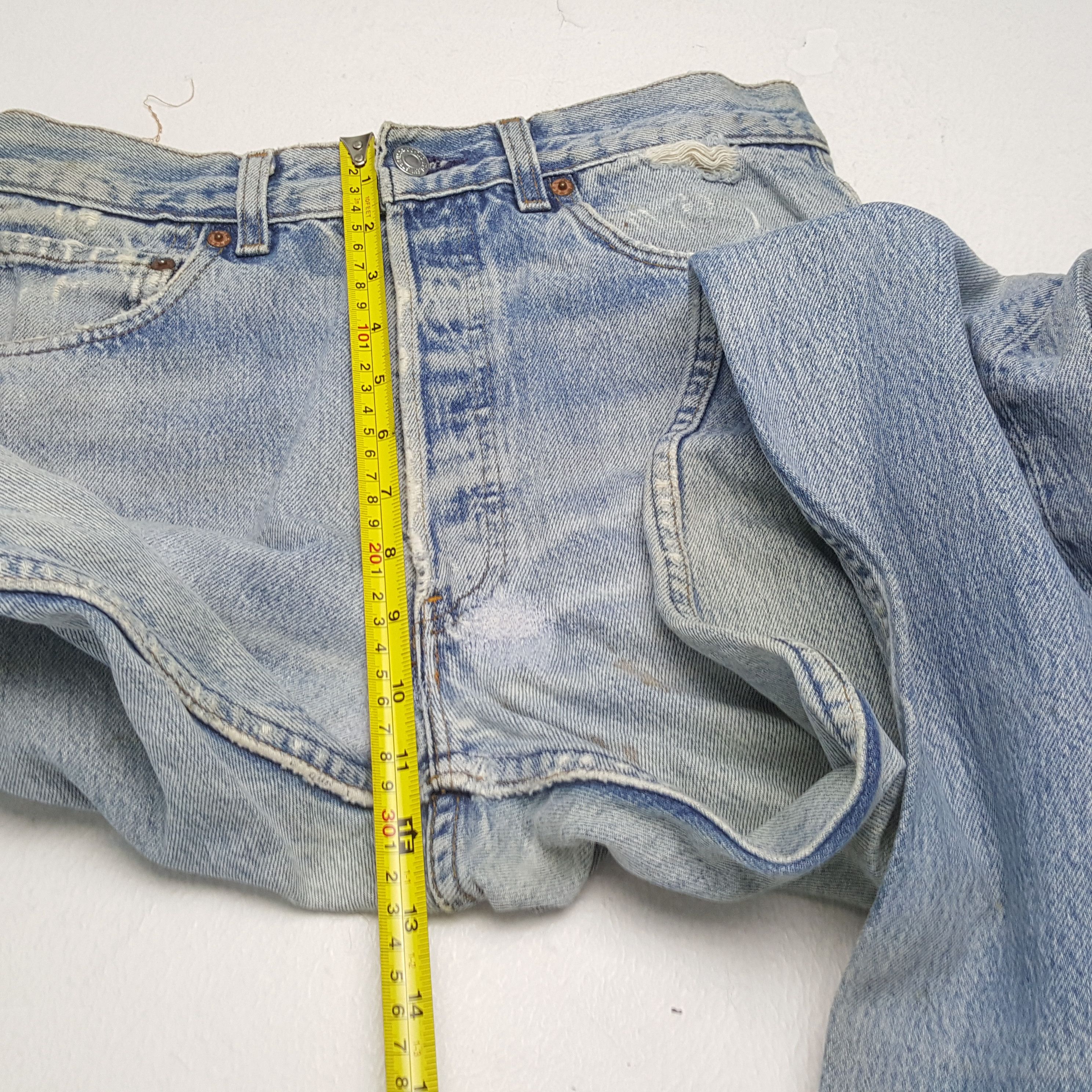 Levi's × Levi's Vintage Clothing × Vintage Vintage LEVI'S Kurt Cobain Distressed Style Denim Jeans Size US 30 / EU 46 - 8 Thumbnail