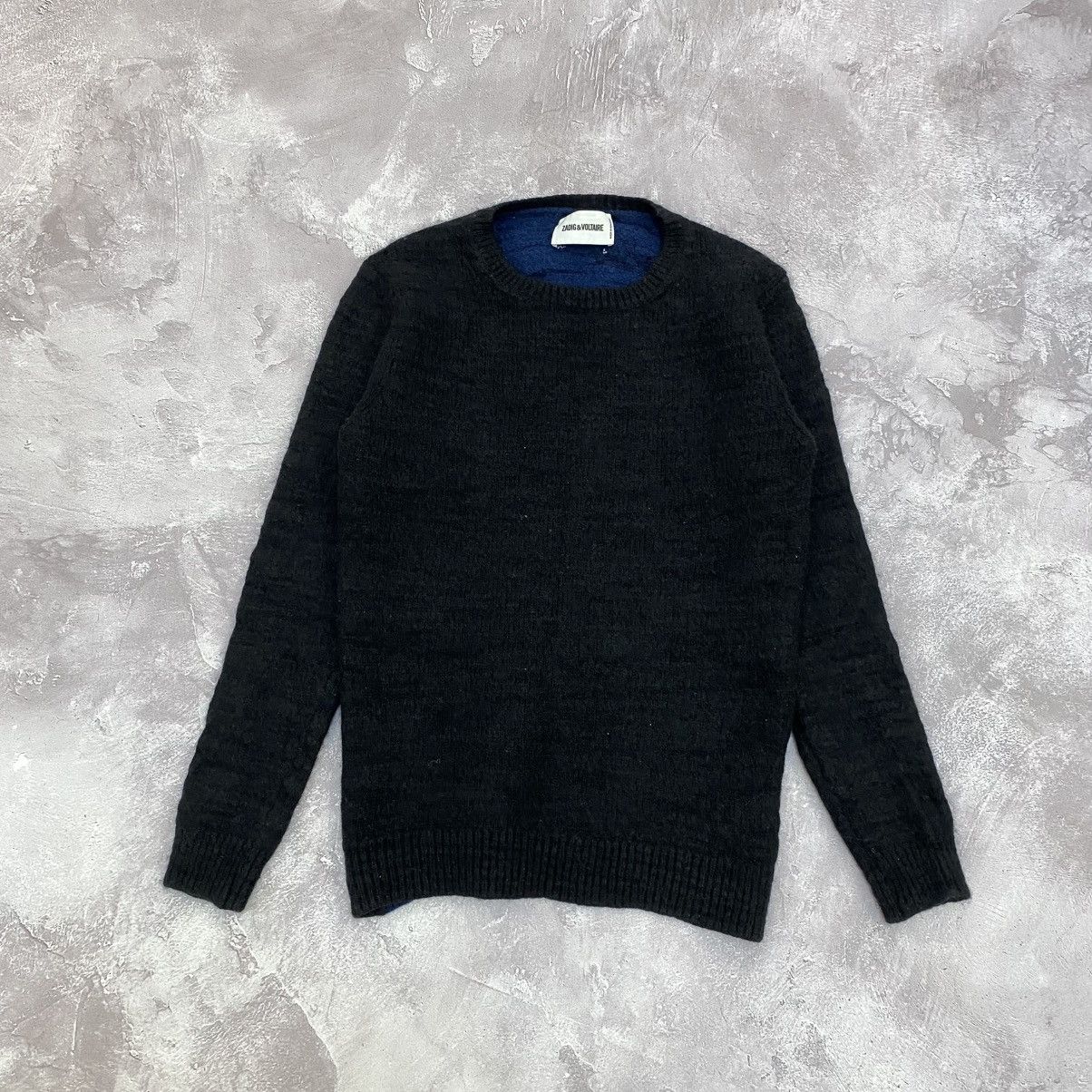 Zadig & Voltaire Zadig & Voltaire Double Colored Wool Sweater Avant Garde Size US M / EU 48-50 / 2 - 2 Thumbnail