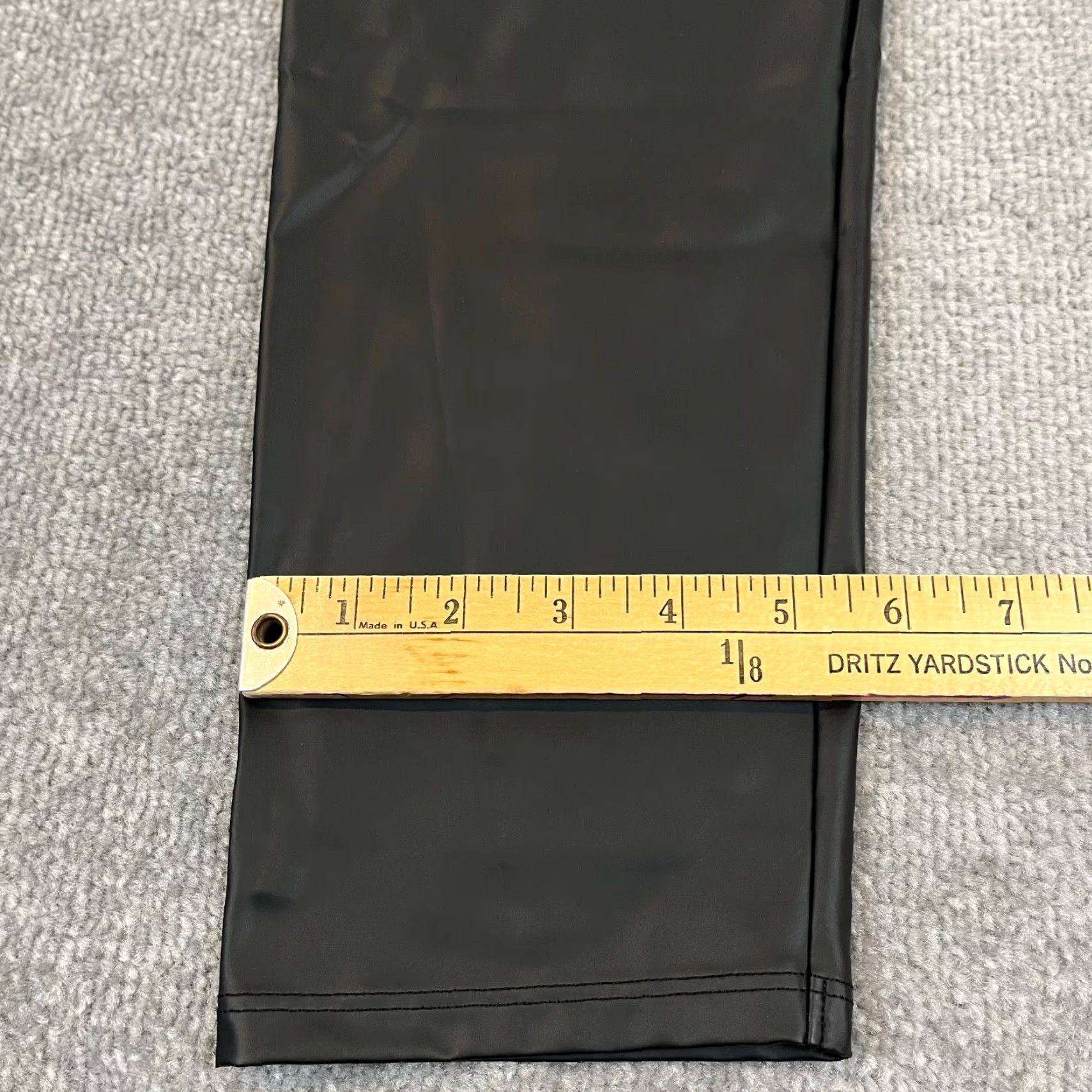 Calzedonia CALZEDONIA Leggings Womens Size XL x 28" Black Ankle Leather Effect Shapers Size 40" / US 18 - 7 Thumbnail