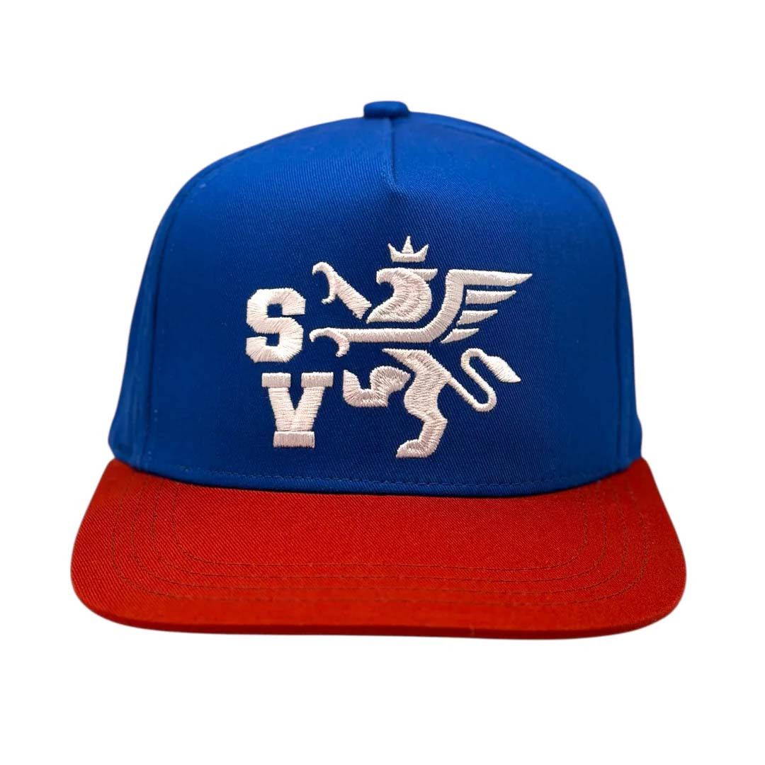 Saint Vanity Griffin Blue Red Hat Size ONE SIZE - 1 Thumbnail