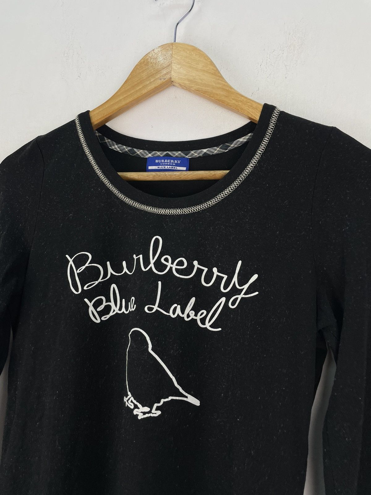 Burberry Authentic Burberry Blue Label Long Sleeve Shirt Women Size S / US 4 / IT 40 - 2 Thumbnail