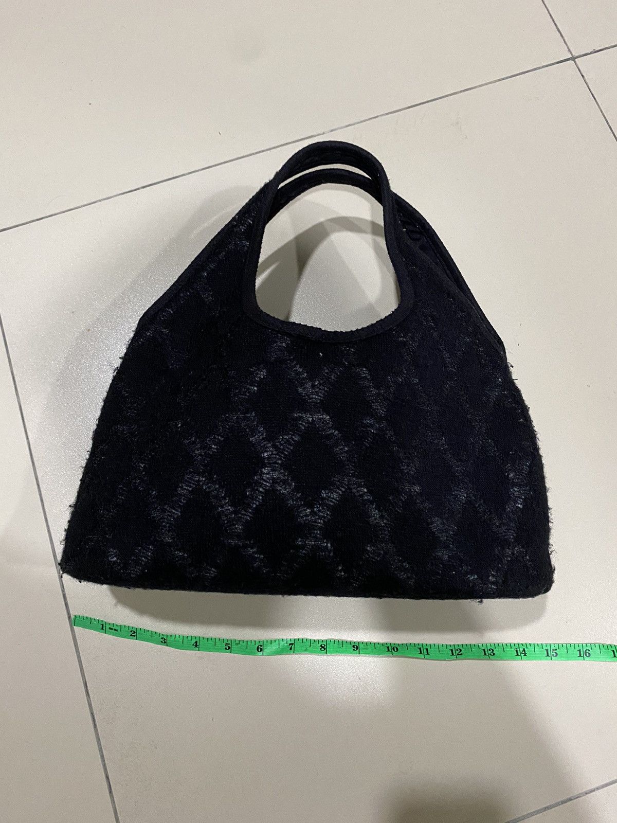Japanese Brand × Vintage × Yohji Yamamoto ‼️LAST DROP‼️Archival Yohji Yamamoto Ined Shoulder Bag Size ONE SIZE - 9 Thumbnail