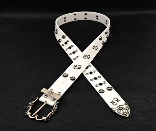 Other Studded Belt with Decorative Buckle Size ONE SIZE - 2 Thumbnail