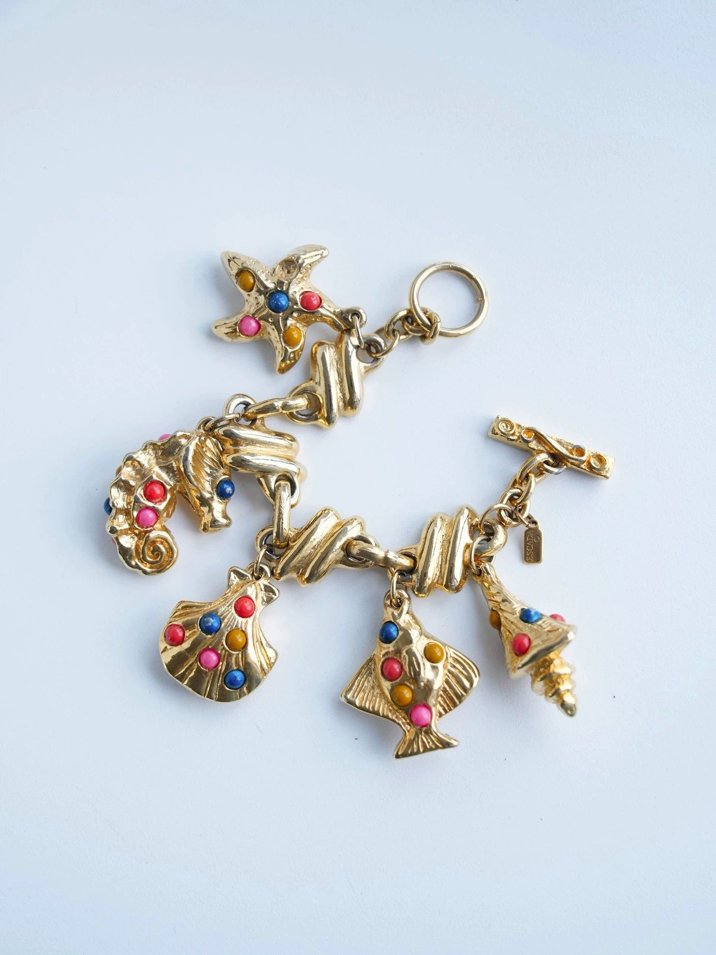 Escada Escada Ocean Theme Gold-Plated Marine Bracelet 21cm Size ONE SIZE - 2 Thumbnail