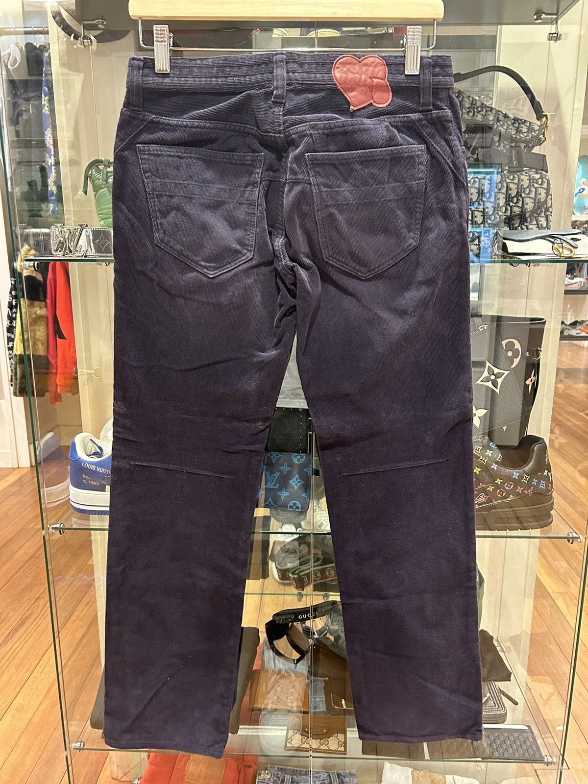 Number (N)ine Number (N)ine Corduroy Pants Indigo Size US 28 / EU 44 - 2 Thumbnail