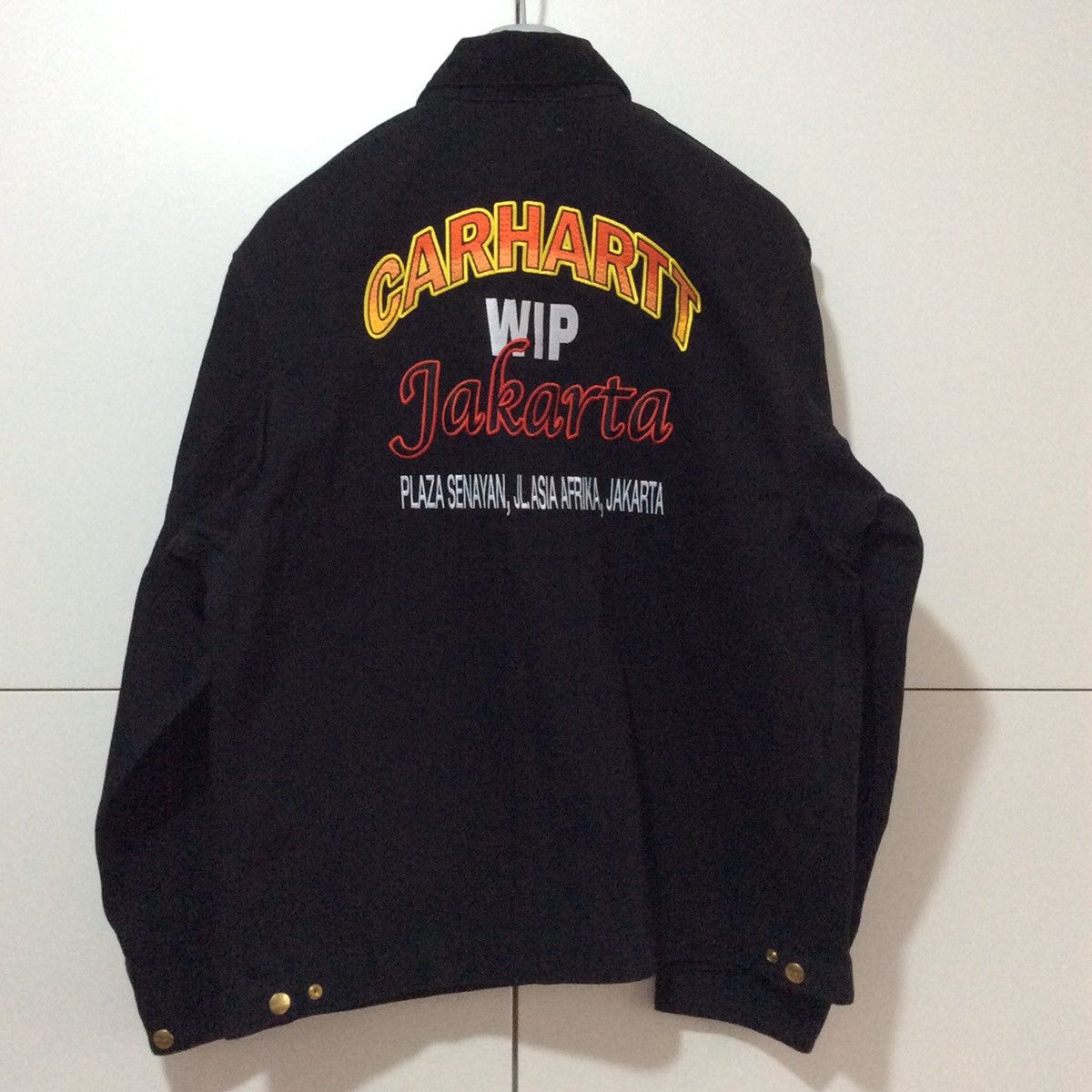 Carhartt Wip Detroit Jacket Carhartt Wip open Store Jakarta XL black new Size US XL / EU 56 / 4 - 12 Thumbnail