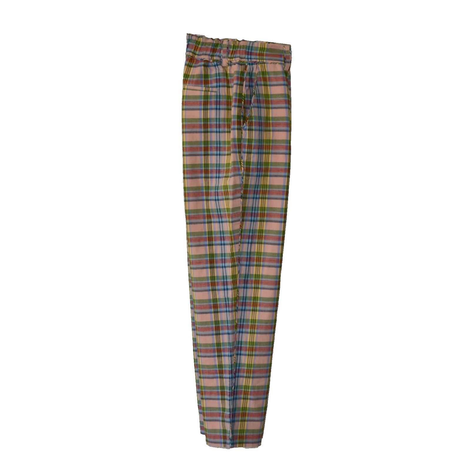 J.Crew A8 NWT J CREW Cotton Multicolor Plaid Pants AJ439 Size 4 Size 27" / US 4 / IT 40 - 3 Thumbnail