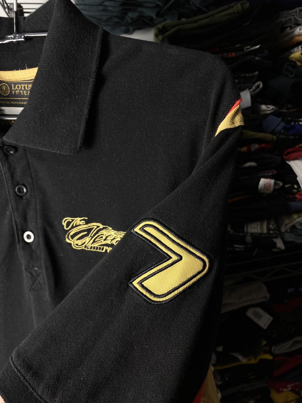 Japanese Brand × Vintage Rare! Vintage Lotus F1 Team Racing Polo Shirt Ferrari Size US M / EU 48-50 / 2 - 6 Thumbnail