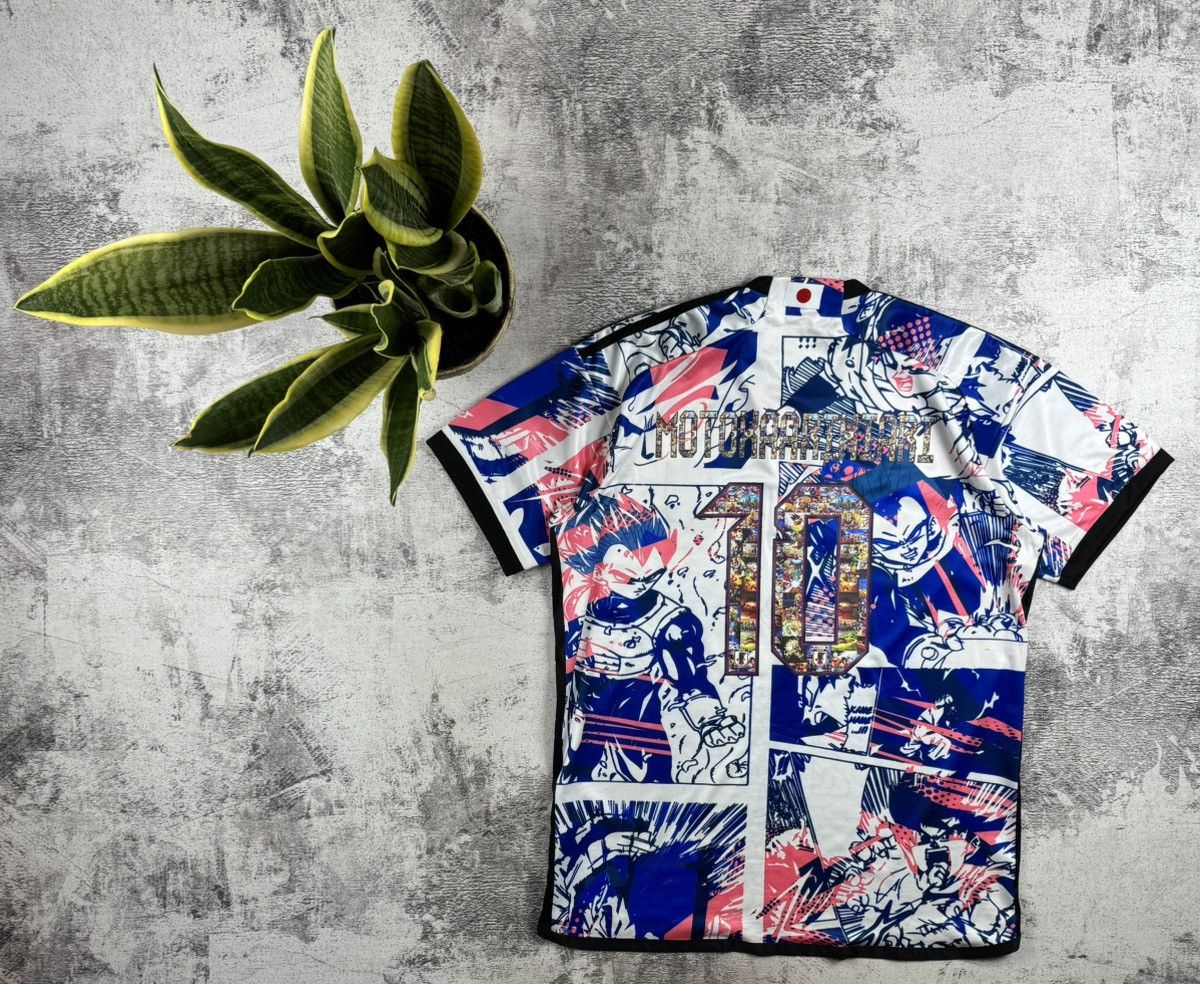 Vintage Japan 2023 #10 Anime Y2K Men’s XL Dragonball Soccer Football T Shirt Jersey Tee Size US XL / EU 56 / 4 - 2 Thumbnail