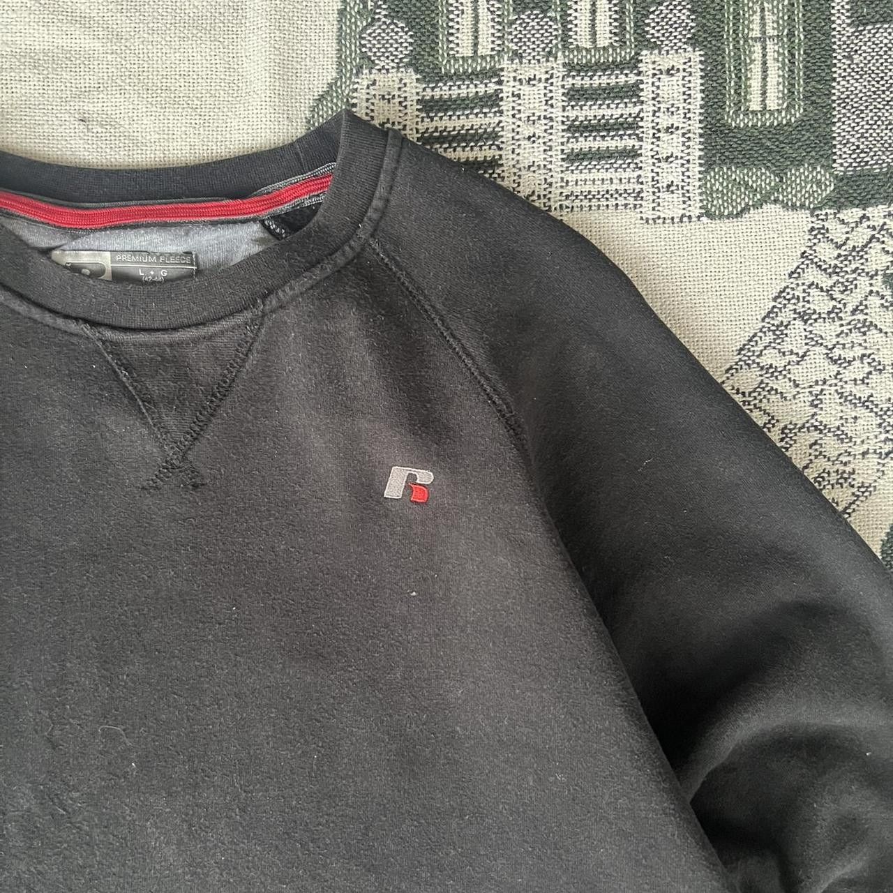 Russell Athletic × Vintage Vintage Y2K Blank Grunge Vintage Russell Sweatshirt! Size US L / EU 52-54 / 3 - 4 Thumbnail