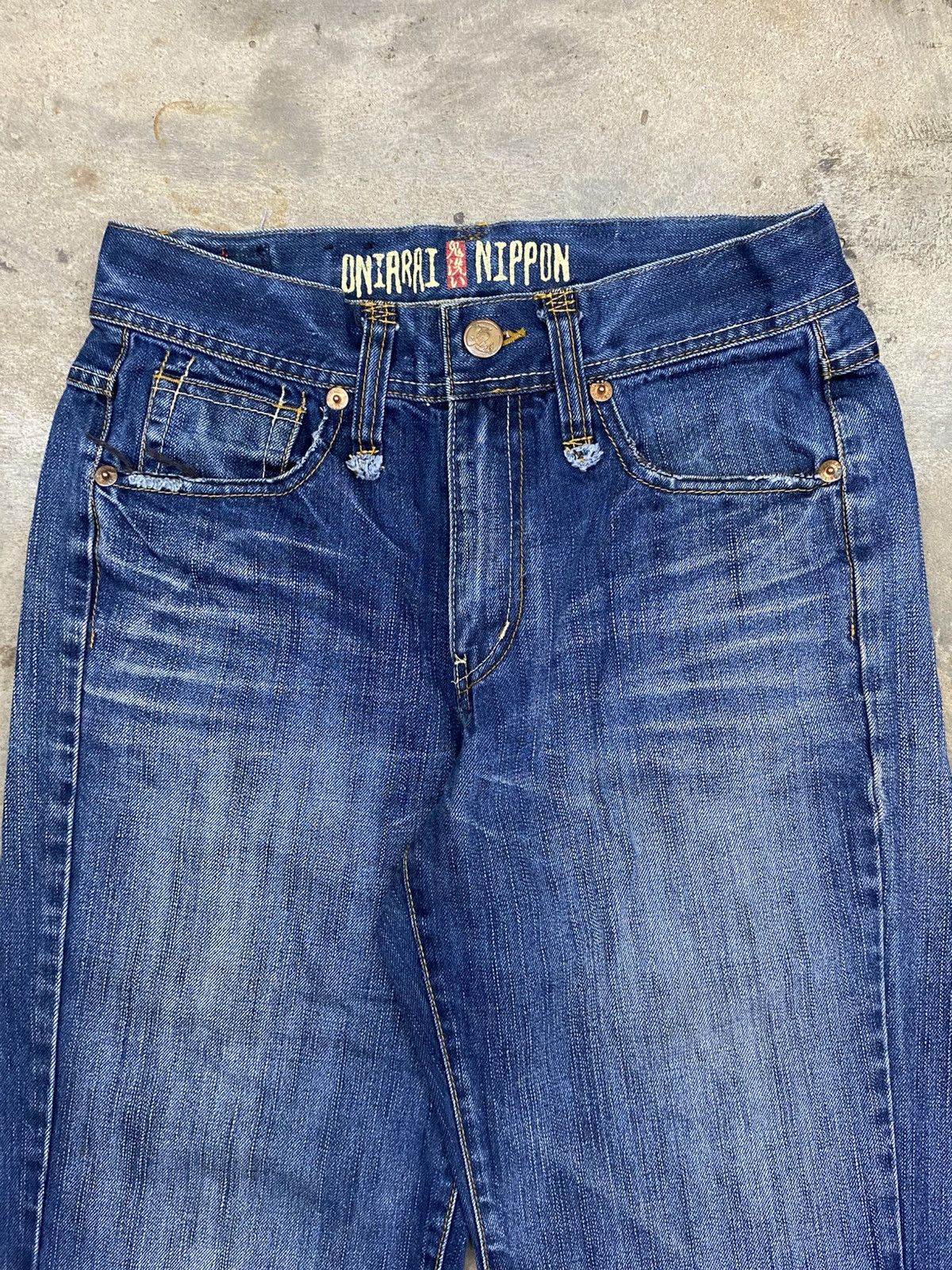 Japanese Brand × Le Grande Bleu (L.G.B.) 💥Bindding Offer💥 Rare oniarai nippon jeans Size US 30 / EU 46 - 3 Thumbnail