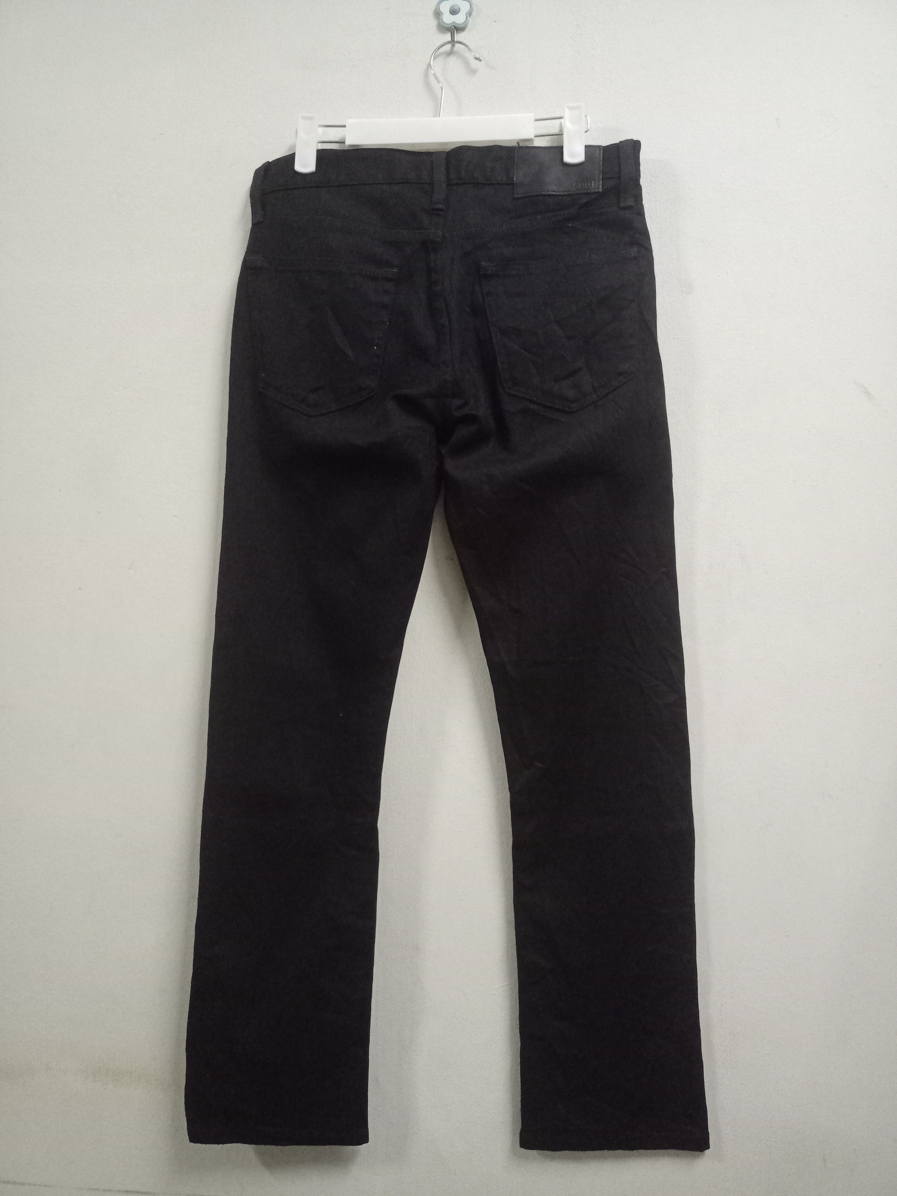 Japanese Brand × Uniqlo Vintage S001 Japanese Uniqlo Black Denim Pants Size US 30 / EU 46 - 16 Thumbnail