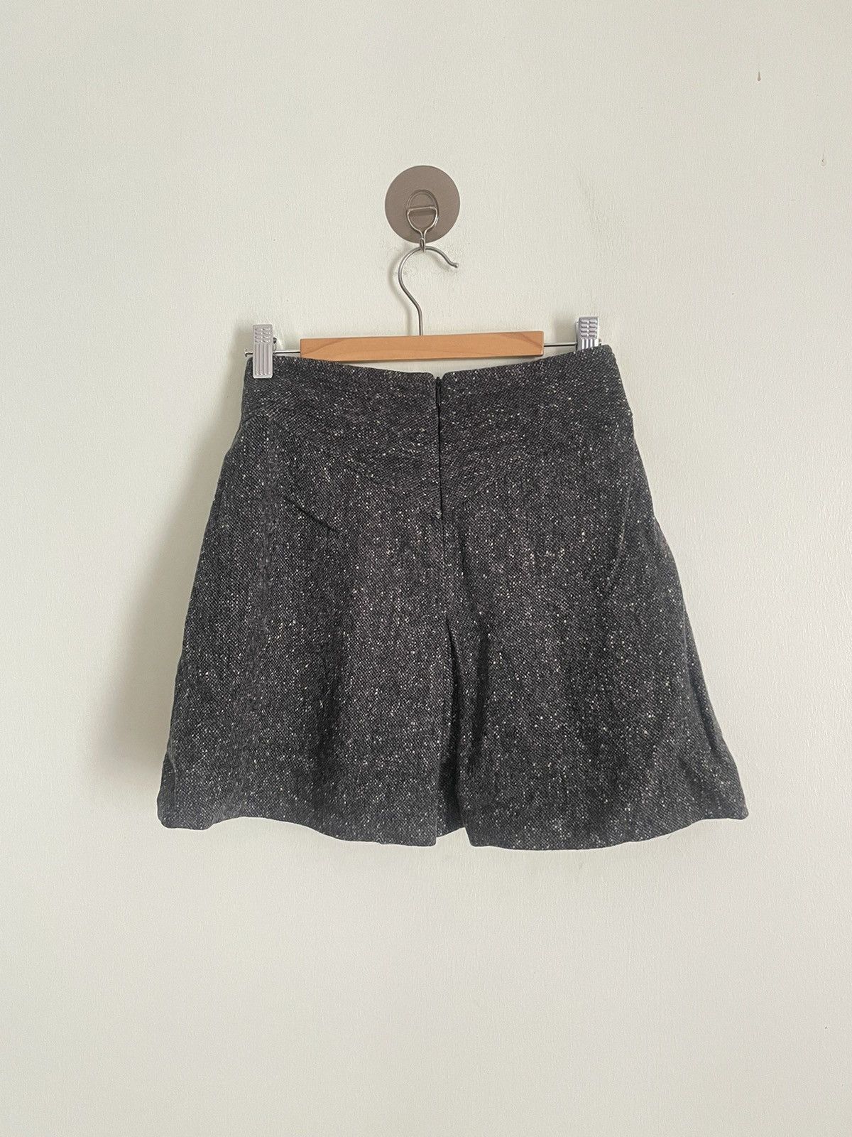 Dolce & Gabbana Dolce & Gabbana Lamb Wool Mini Skirt Size 26" / US 2 / IT 38 - 2 Thumbnail